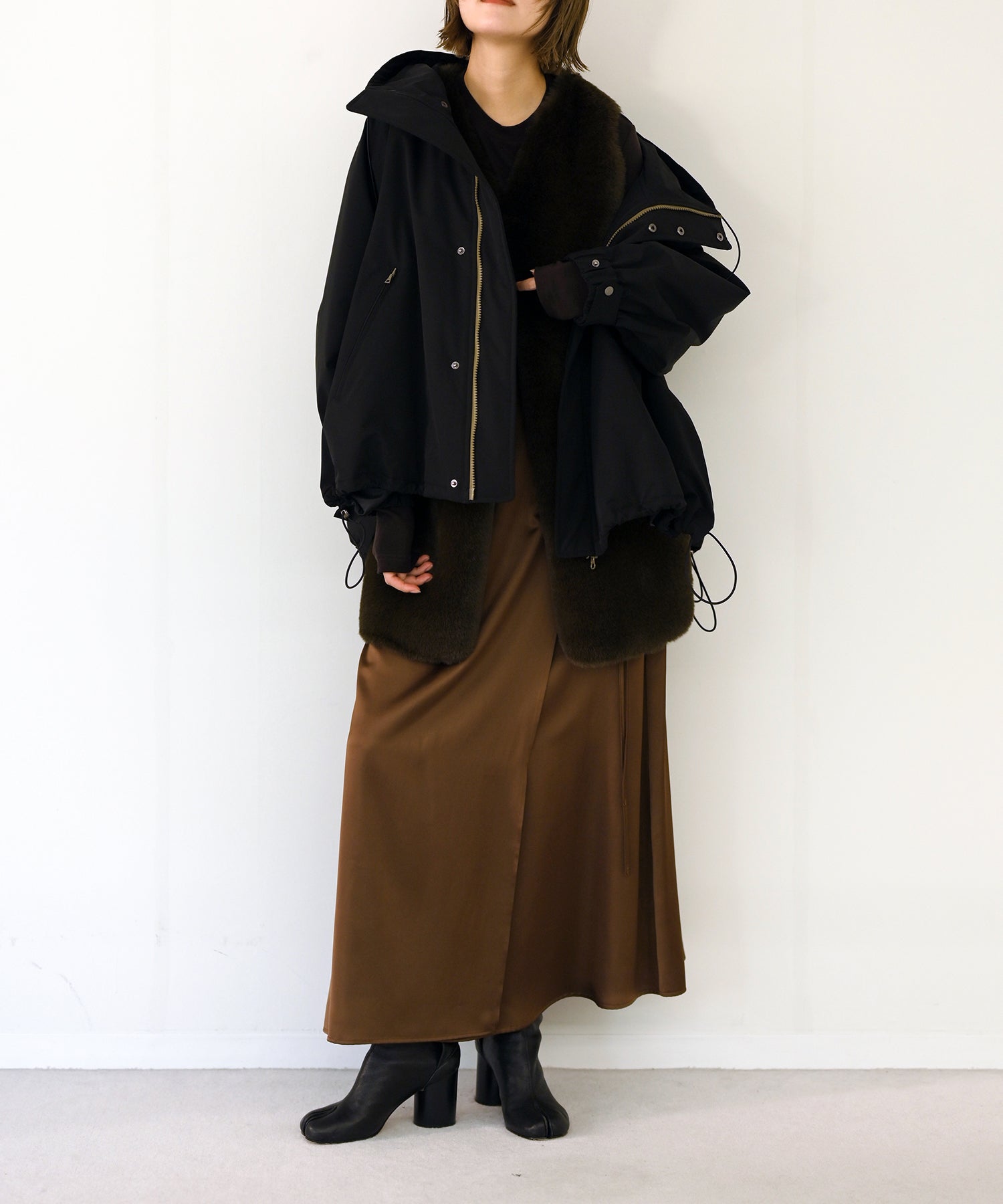 ブラック×ブラウン model:H167