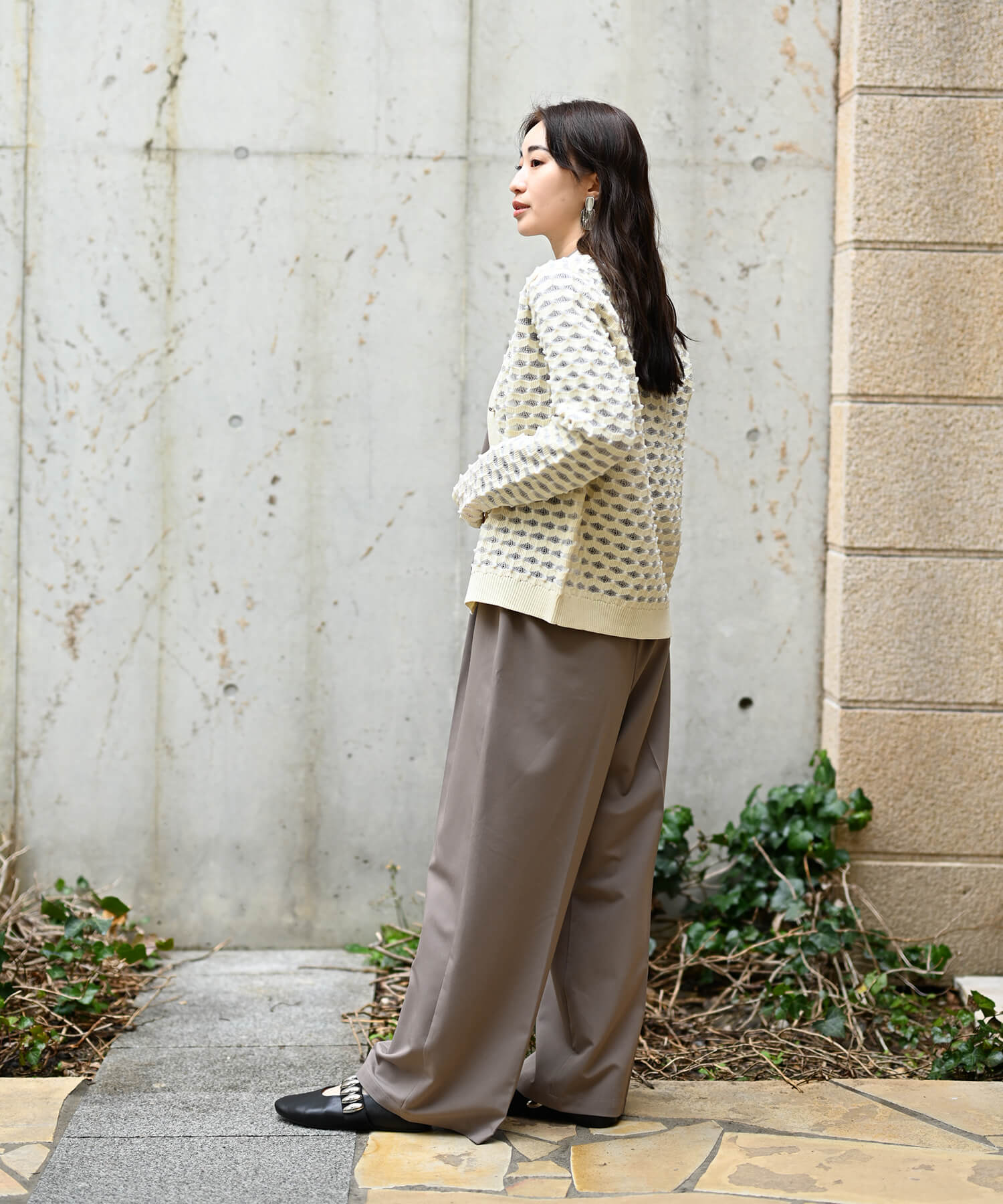 Puffy Shear Cardigan