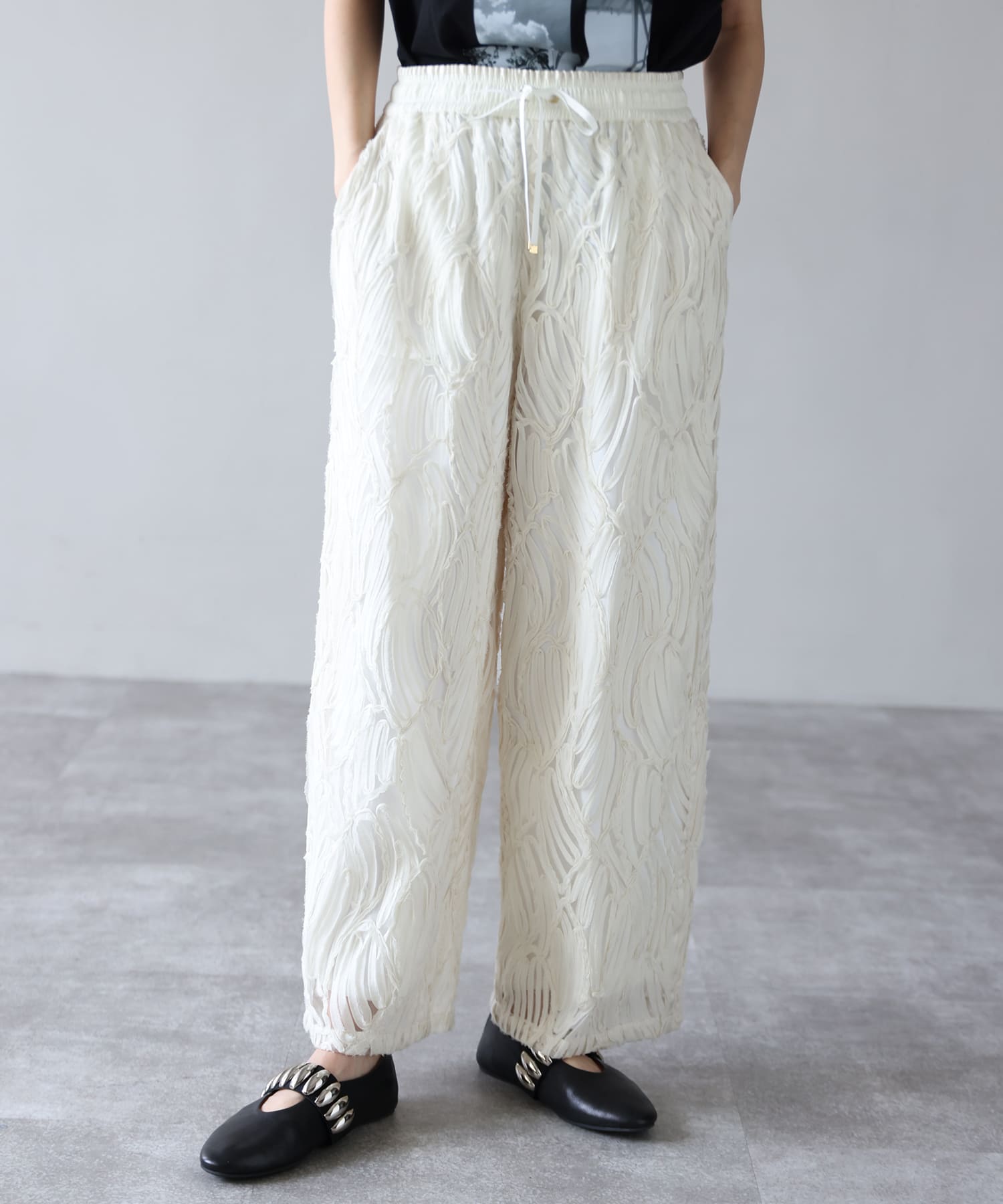 ◎ミルッヒさま専用◎新品未使用journalstandardイージーパンツ JOURNAL STANDARD relume｜《一部WEB限定追加4》麻スリット