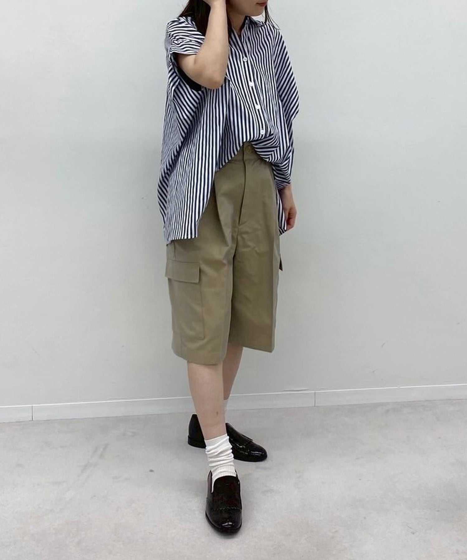 2025新作◆PARDA◆プラダ ショートパンツ 杢糸ウール PRADA(プラダ) Re-nylonナイロンショートパンツ22C757 22C757