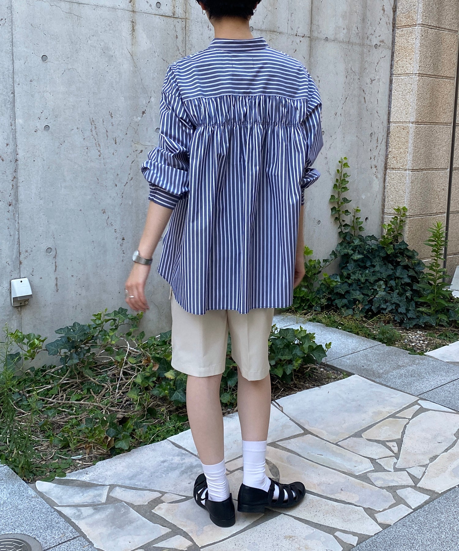 ネイビーストライプ　staff：H161