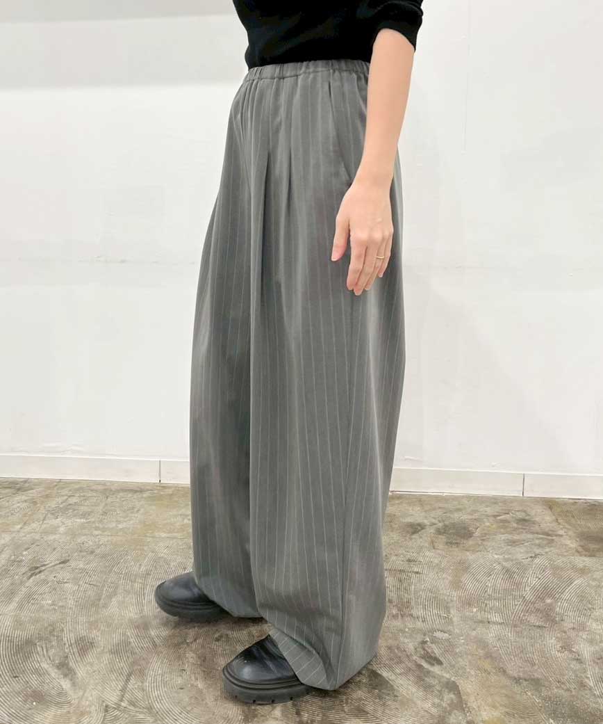Tucked Wide Pants