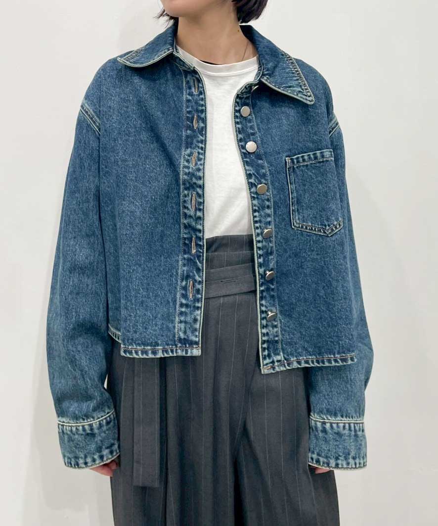 Denim Shirt Blouson