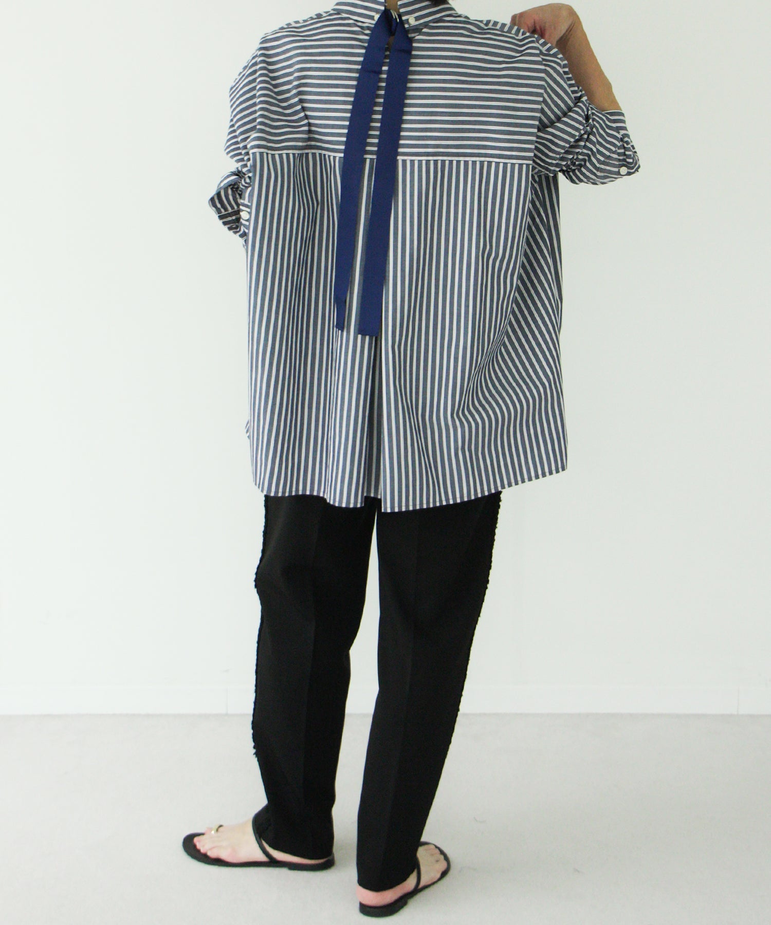 ネイビーストライプ　staff：H155