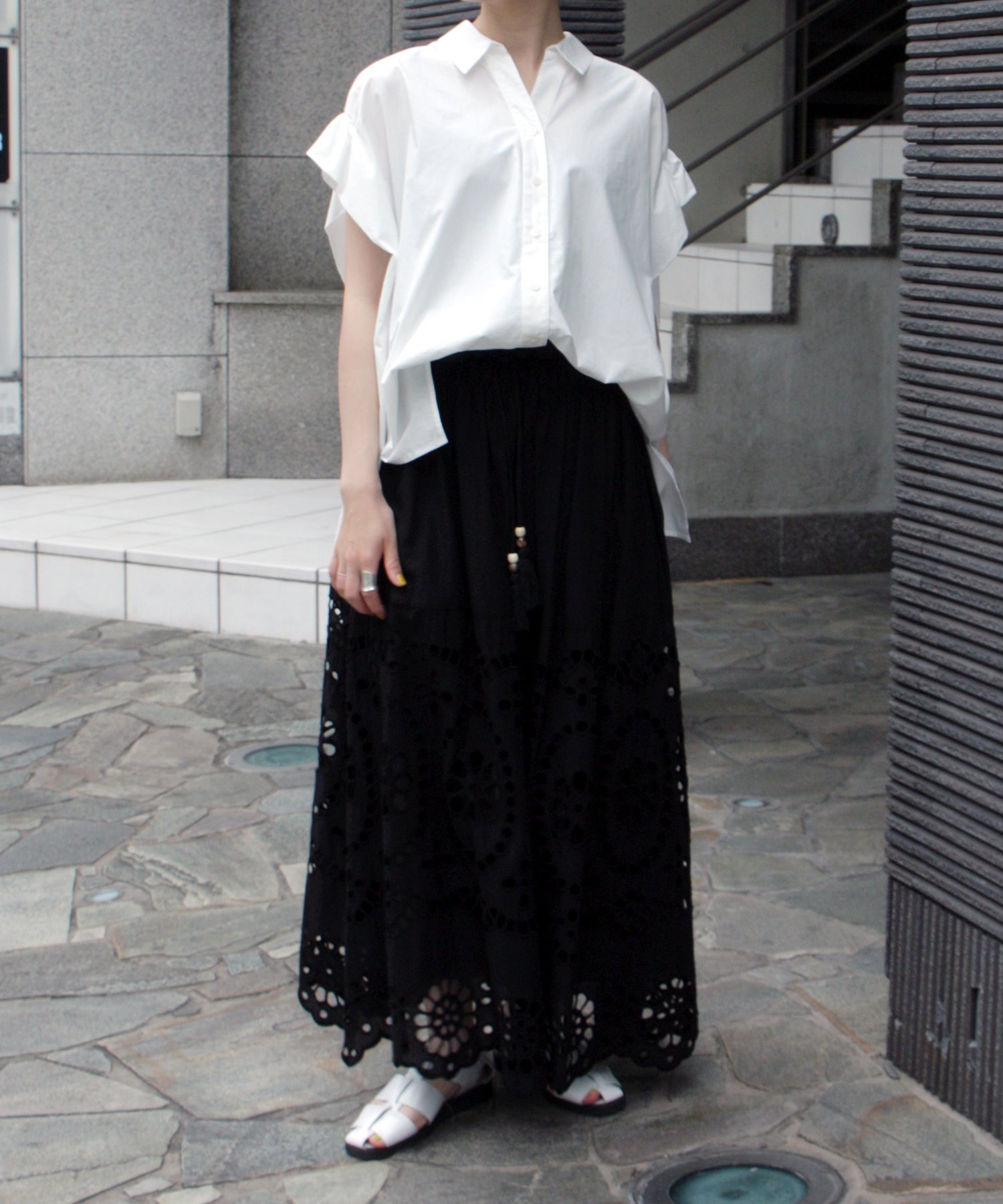★GRACE CLASS*サークルカットワークスカート サークルカットワークレーススカート - Aga - Aga｜YAMADAYA STORE