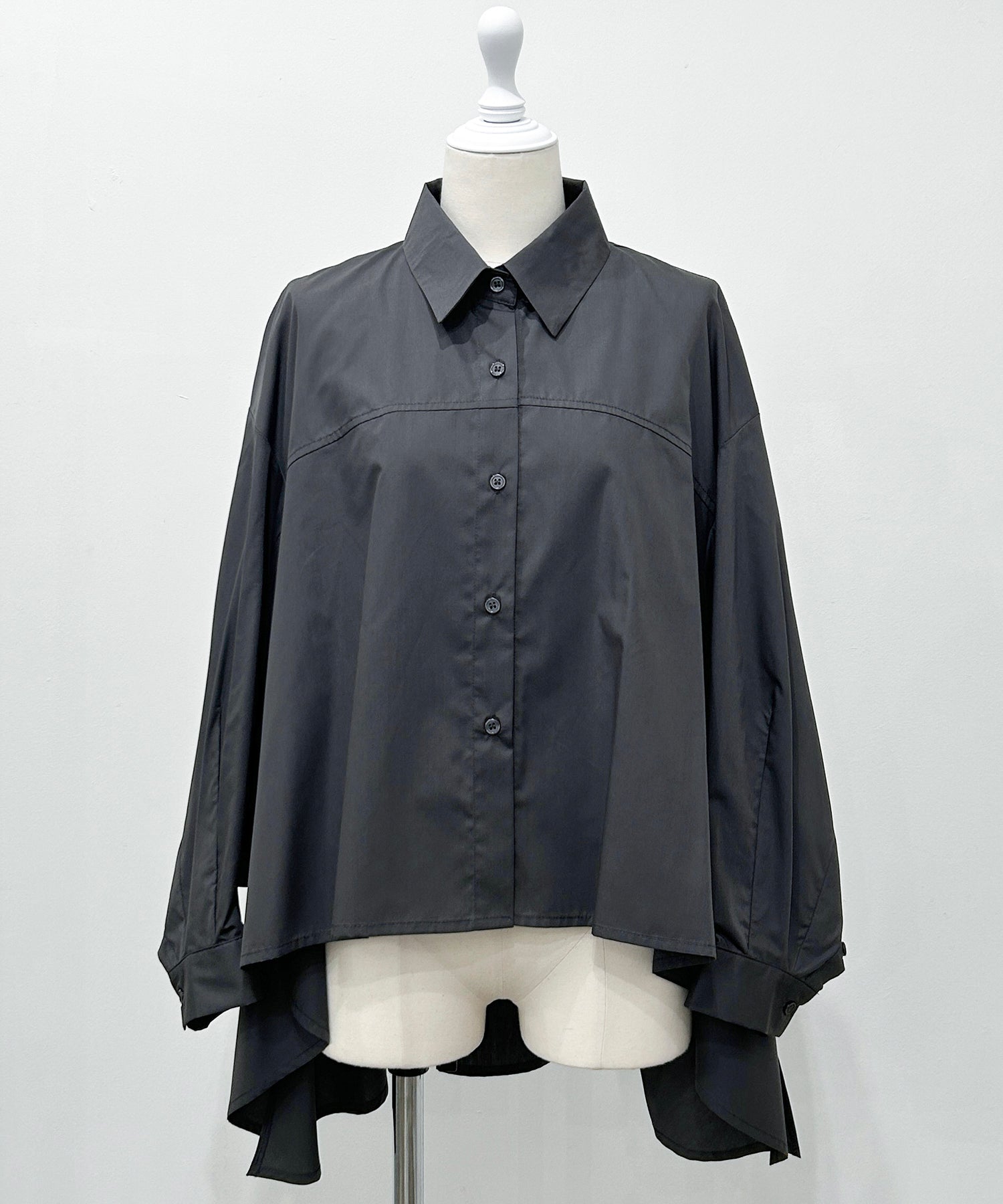 Timesale】Dolman Sleeve Blouse with Panel Detail