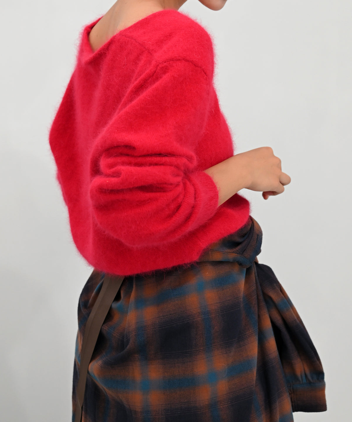 レッド　model：H166cm