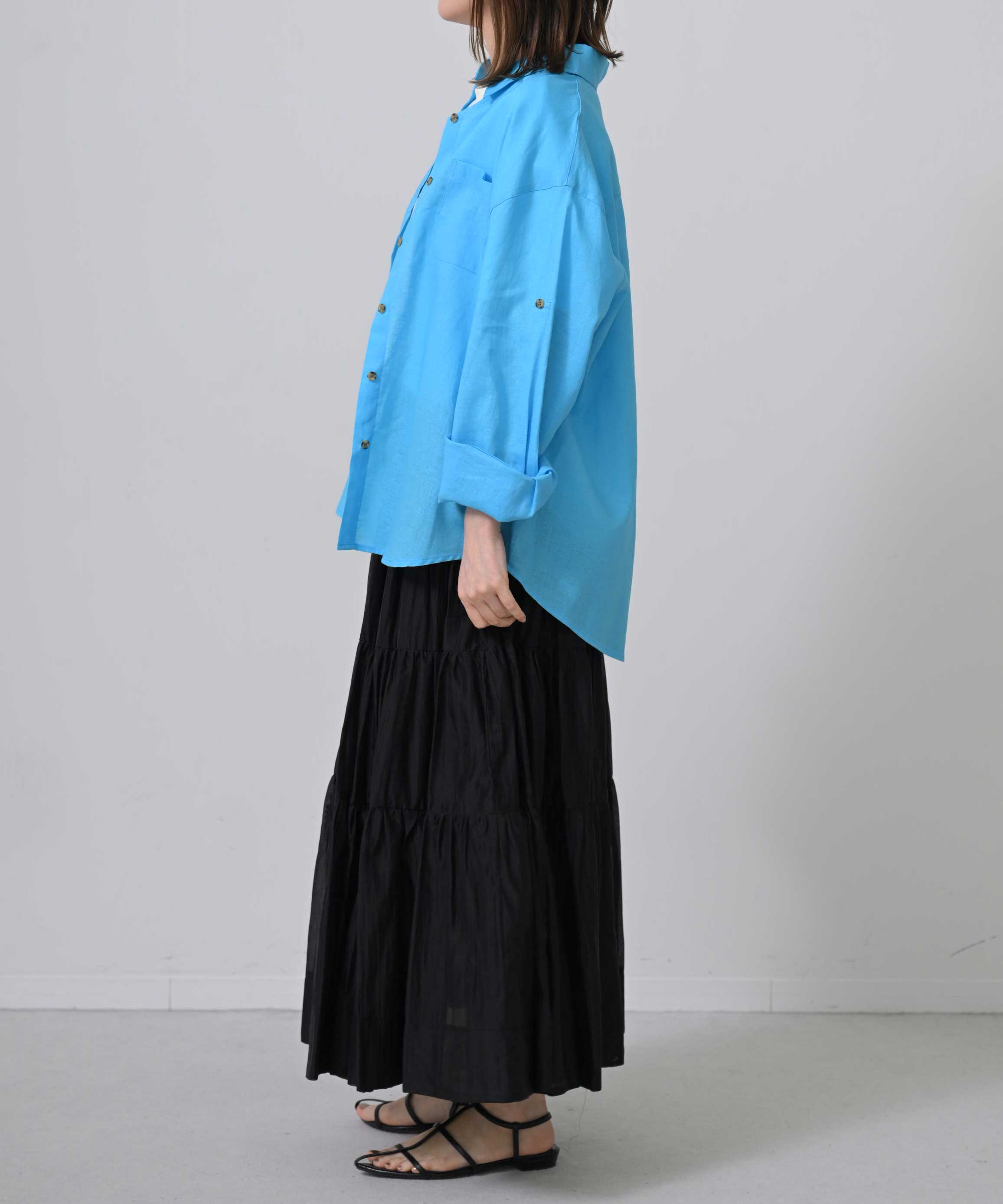 Voluminous Tiered Skirt