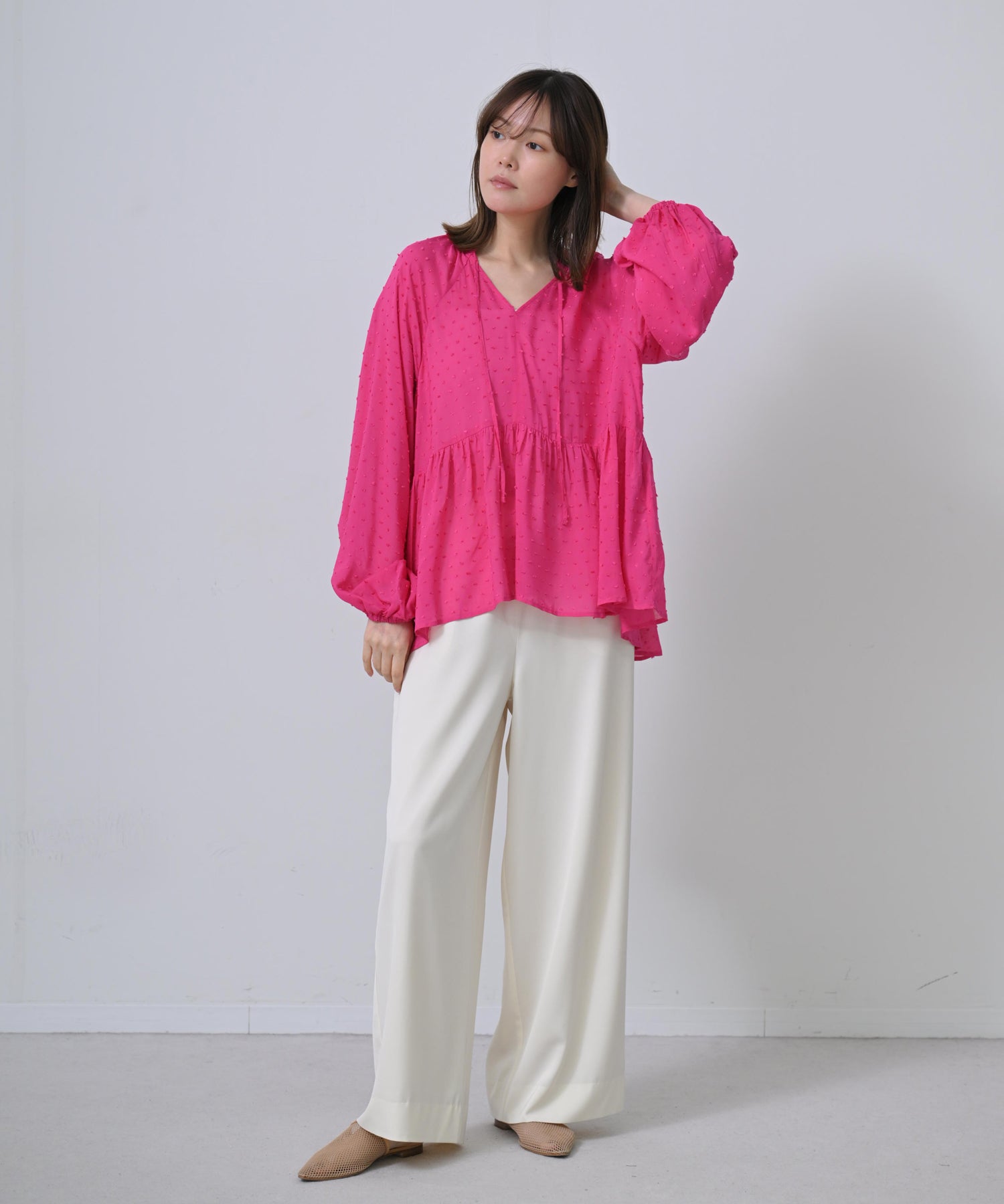 ピンク　model：H167
