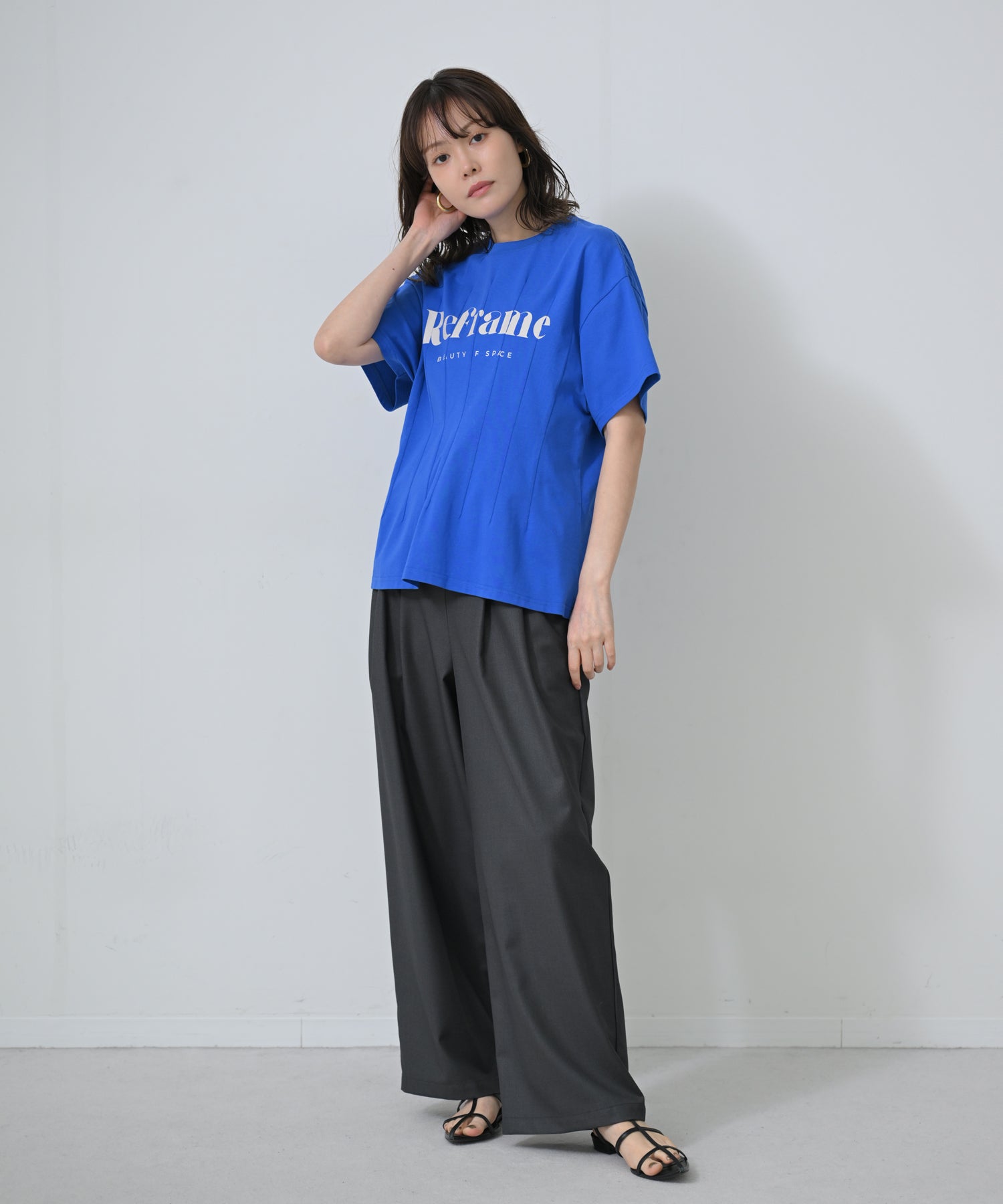 ブルー　model：H167