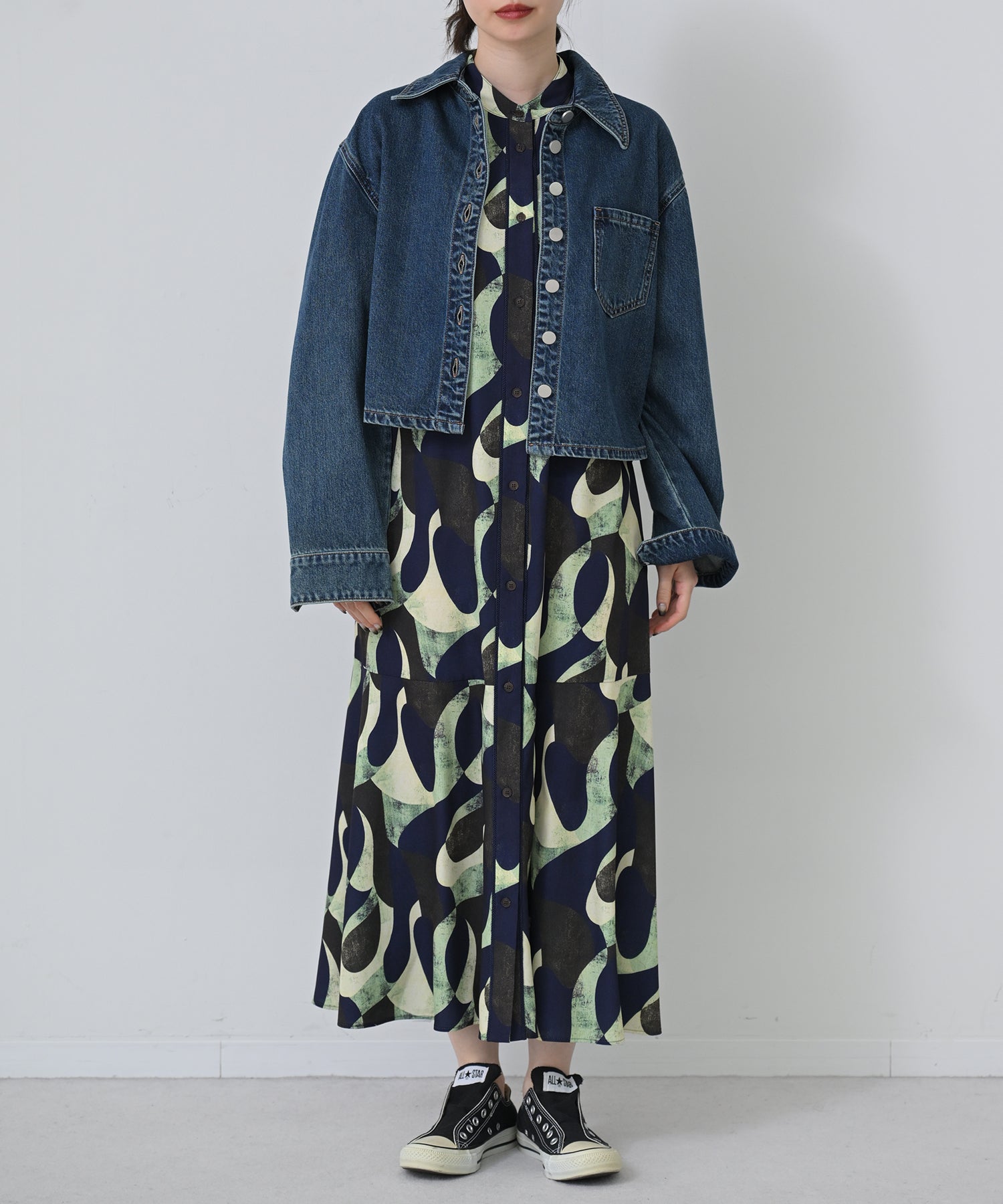 Denim Shirt Blouson
