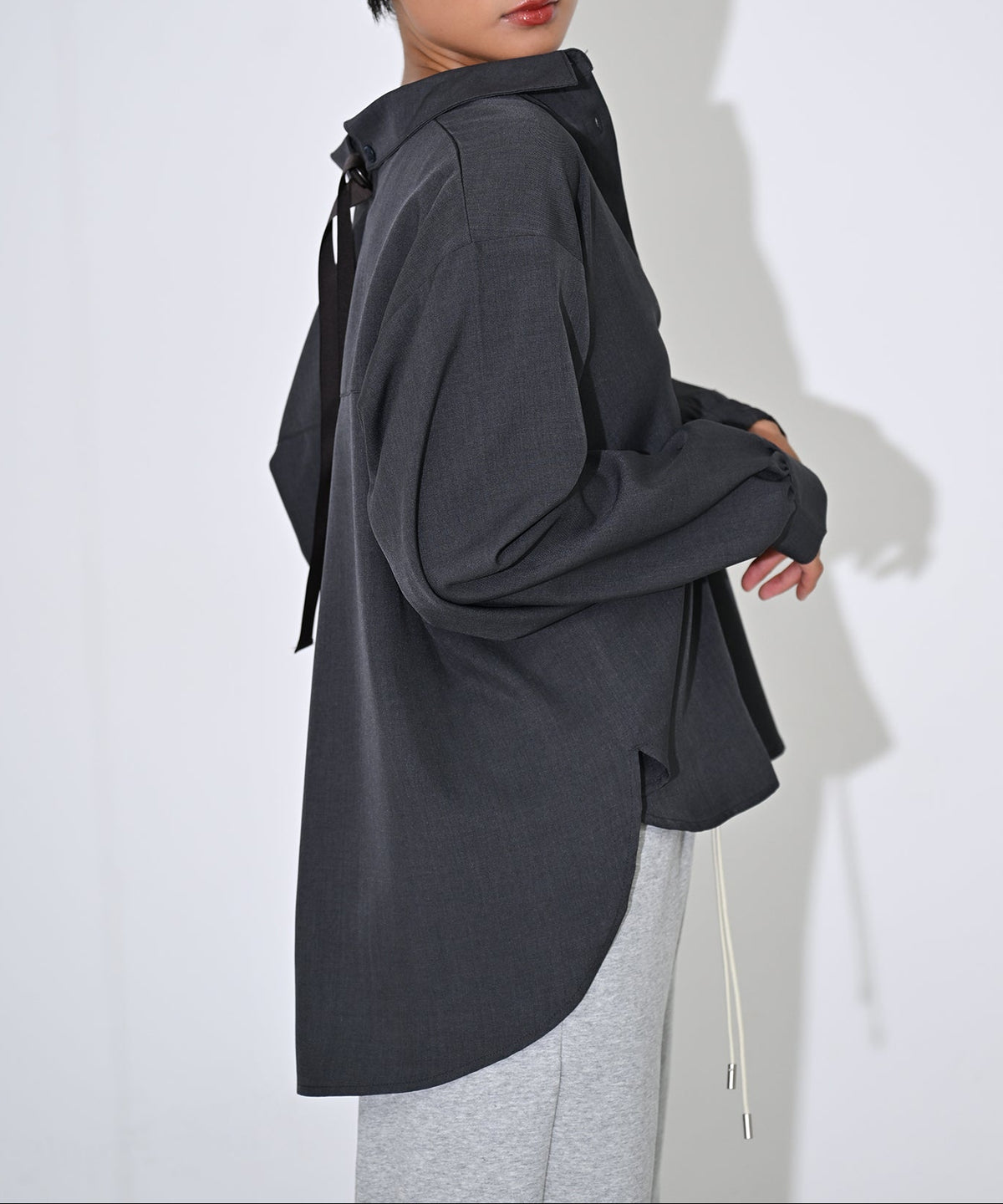 チャコール　moddel：H166cm