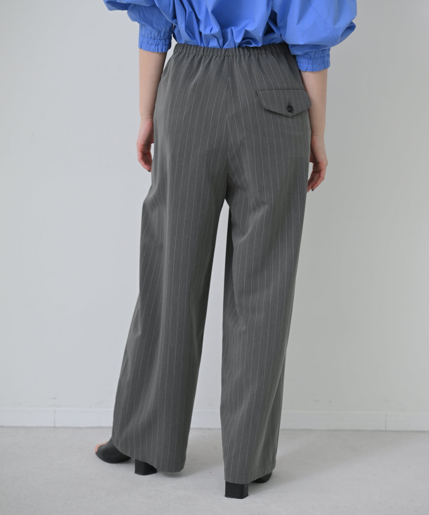Tucked Wide Pants