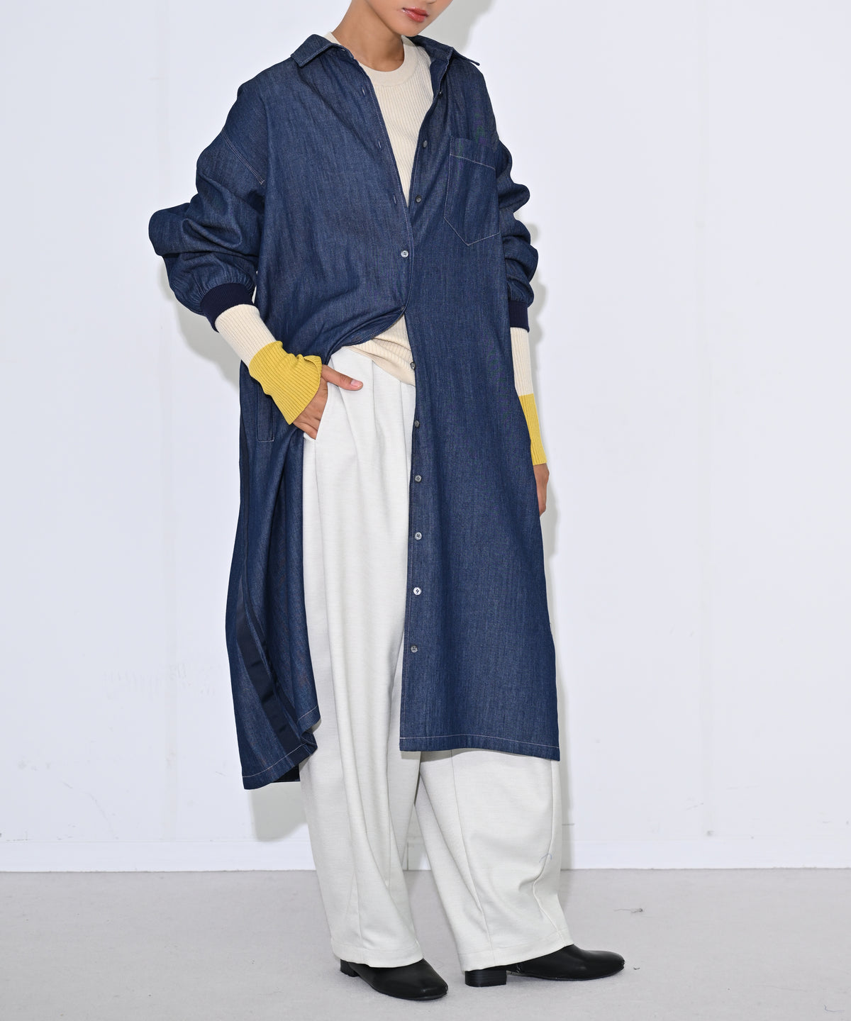 インディゴ　model：H166cm
