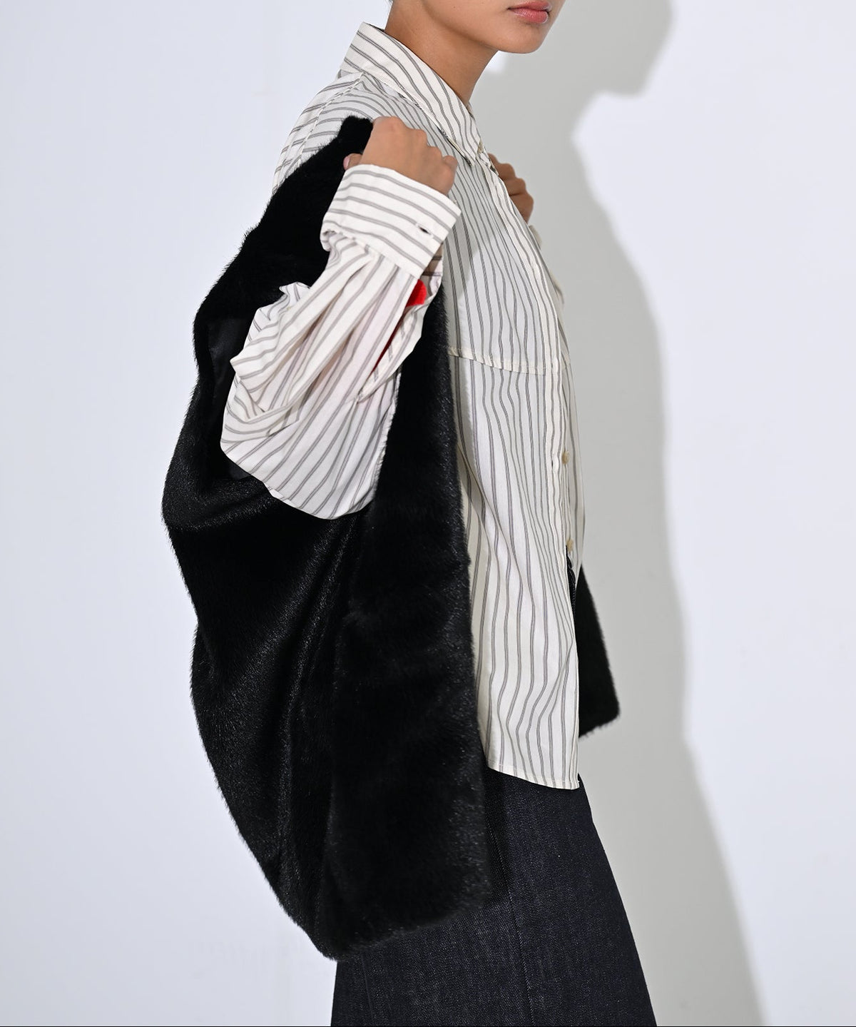 ブラック　model：H166cm