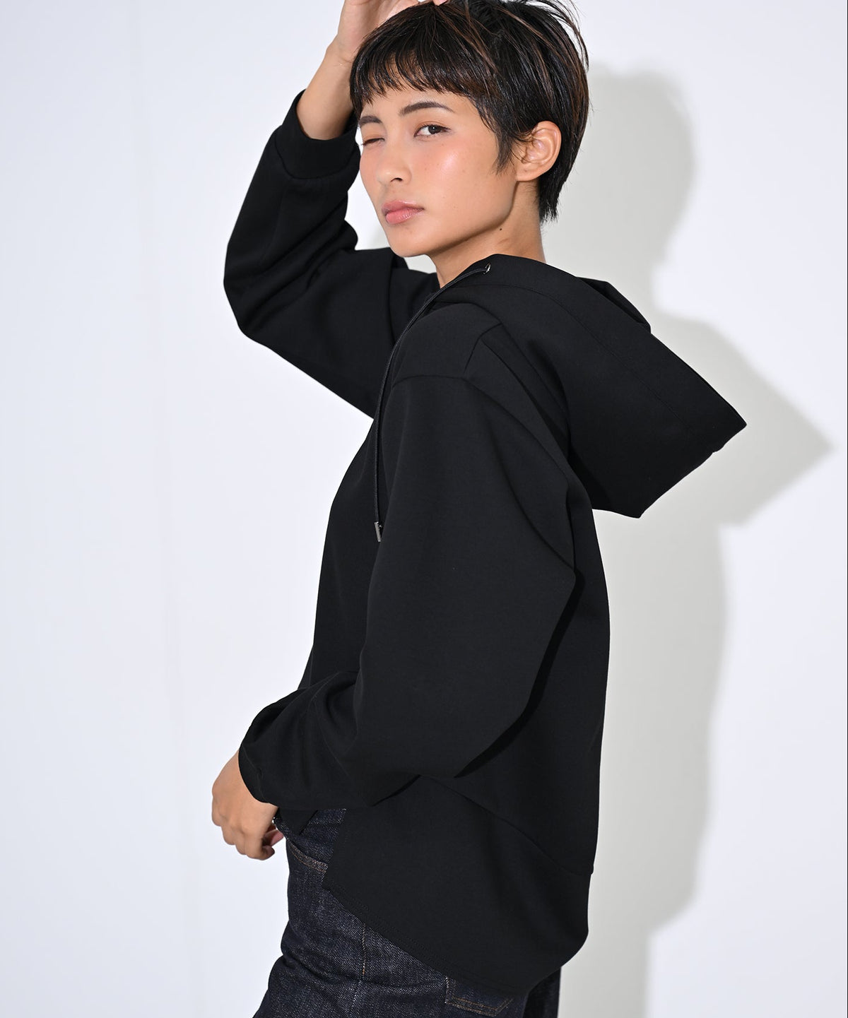 ブラック　model：H166cm