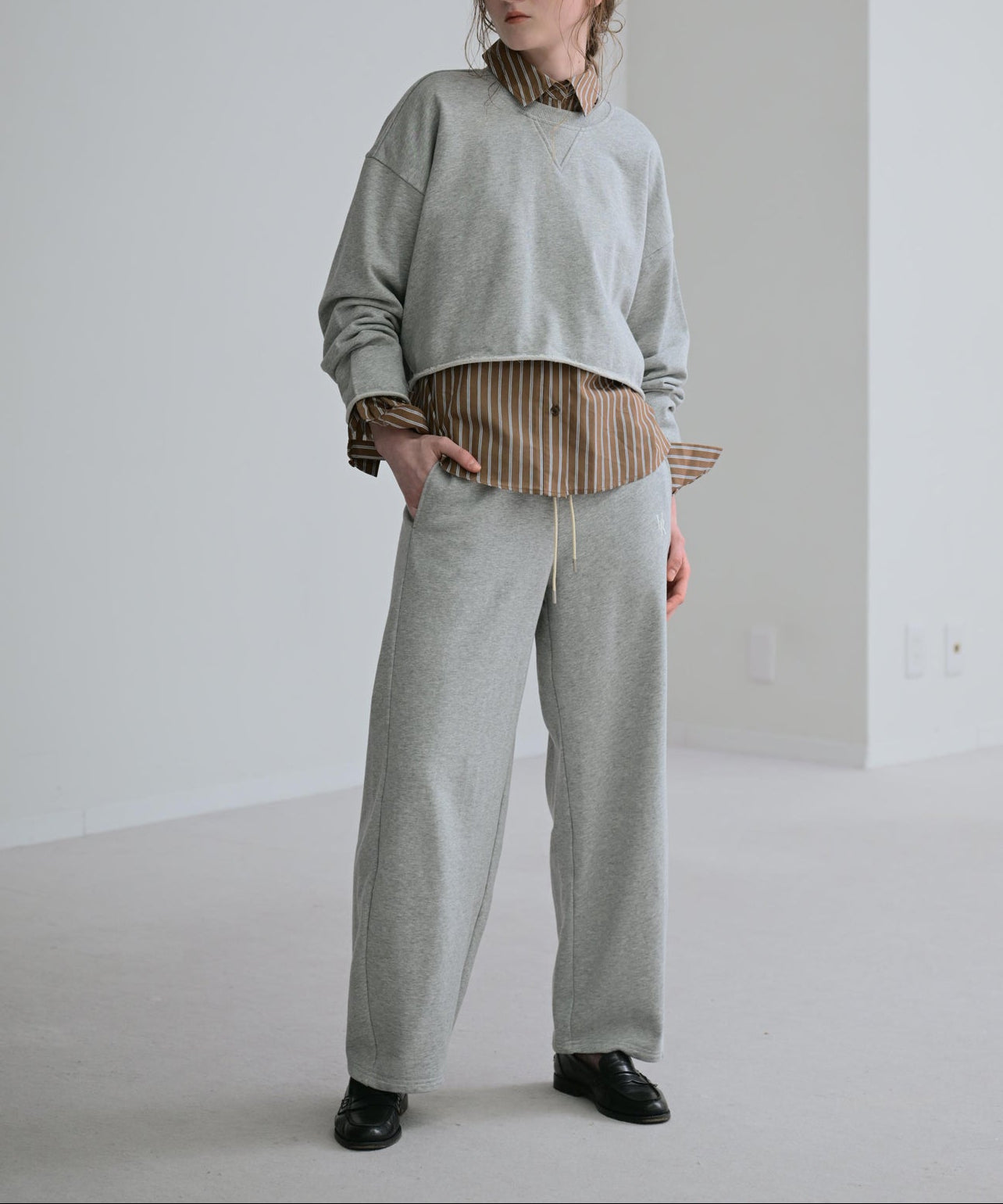 Relax Sweat Wide Pants
