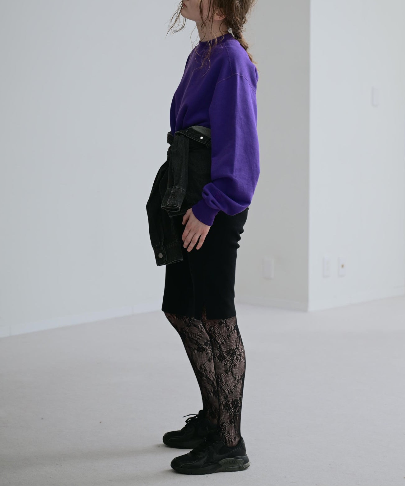 パープル　model：H170cm