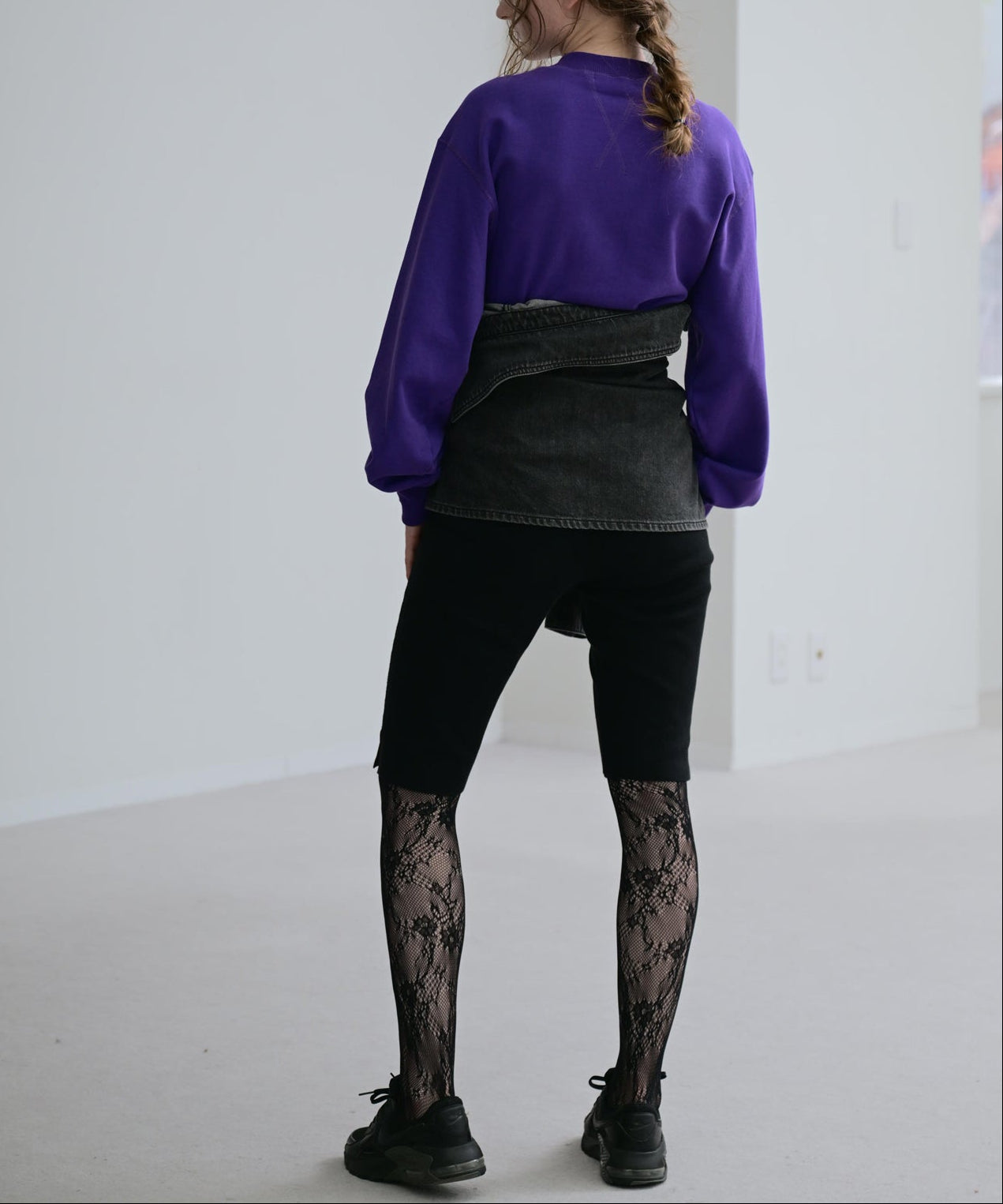 パープル　model：H170cm