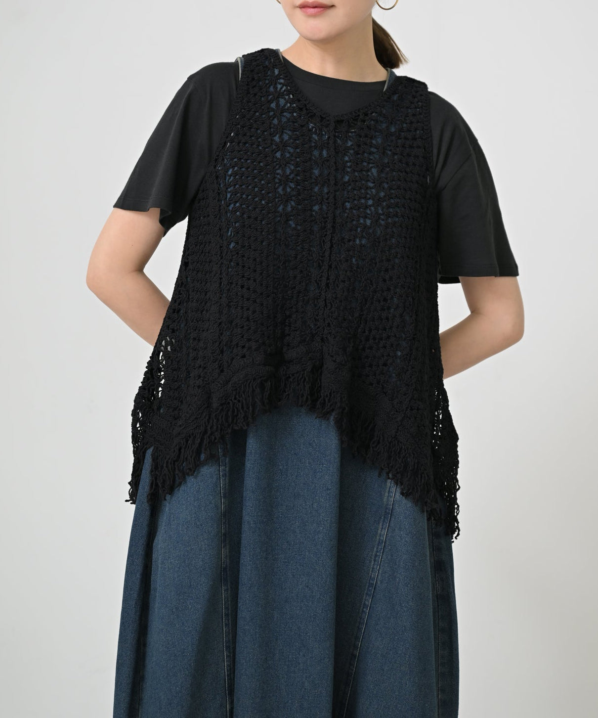 人気のため再生産決定】Lace Camisole Vest