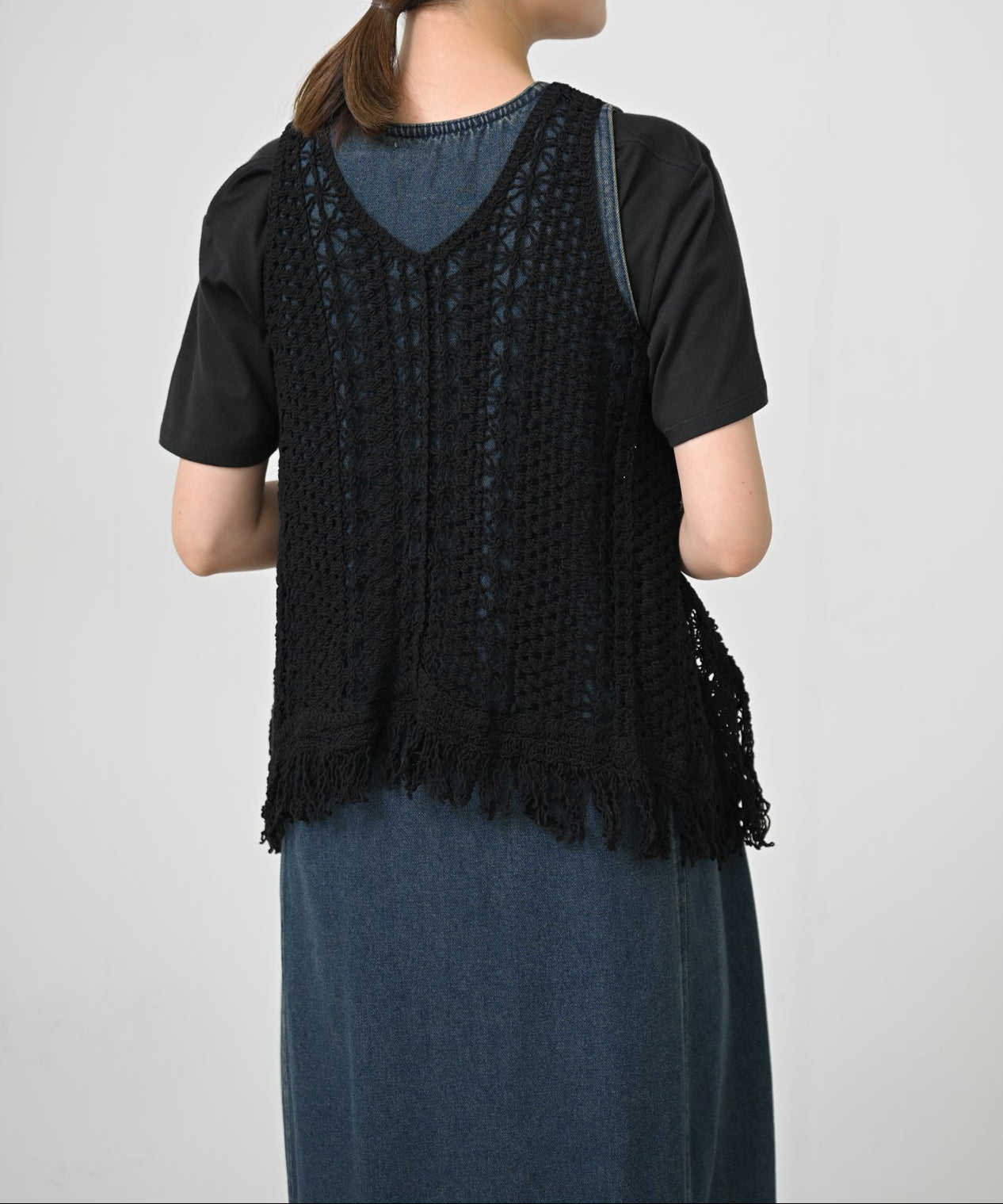 人気のため再生産決定】Lace Camisole Vest