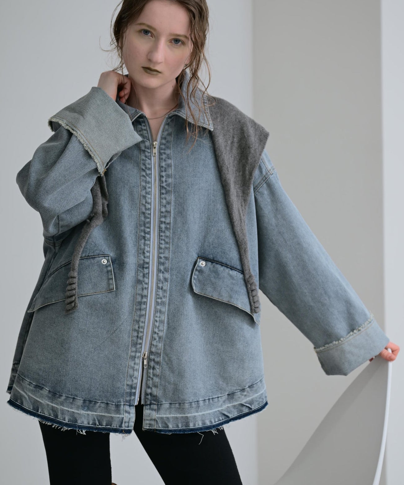 ブリーチインディゴ　model：H170cm