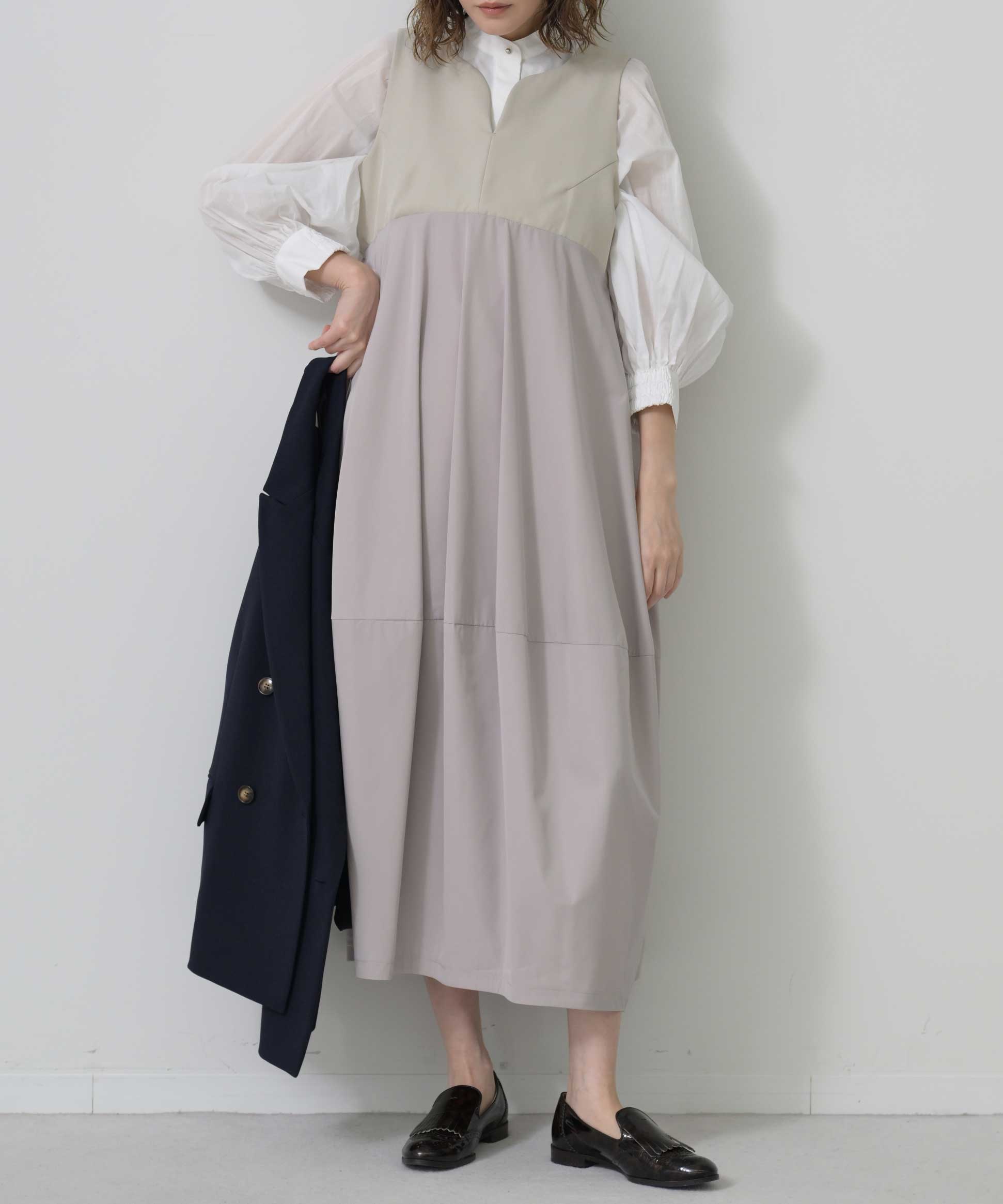 ネイビー　model：H167