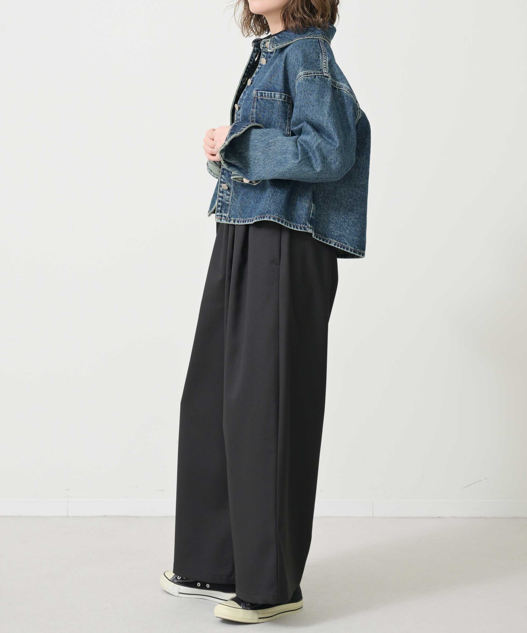 【新品・未使用】Herencia デニムシャツブルゾン Denim Shirt Blouson