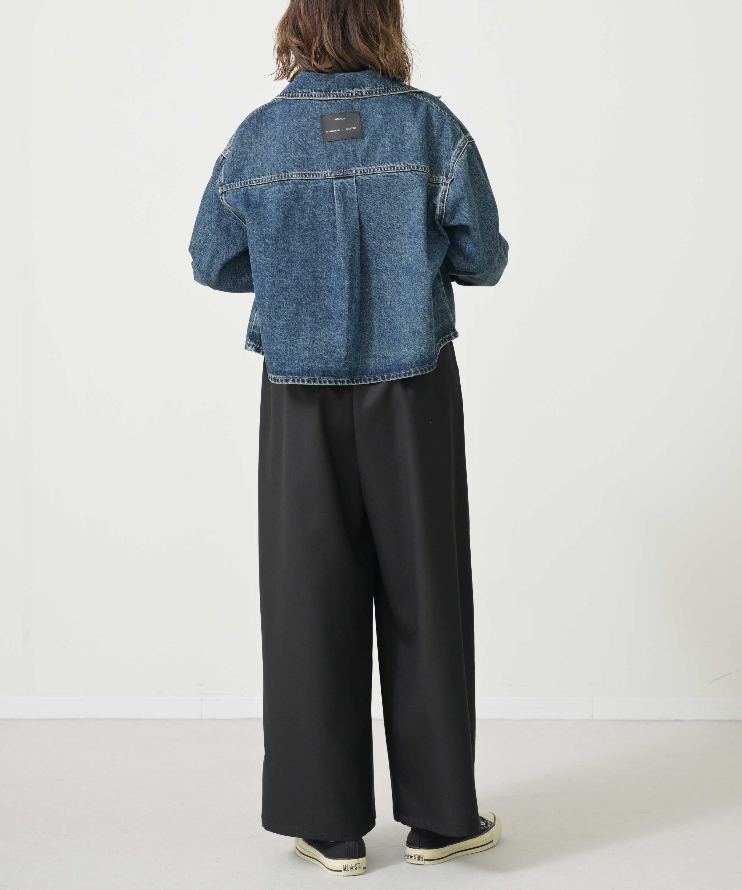 【新品・未使用】Herencia デニムシャツブルゾン Denim Shirt Blouson