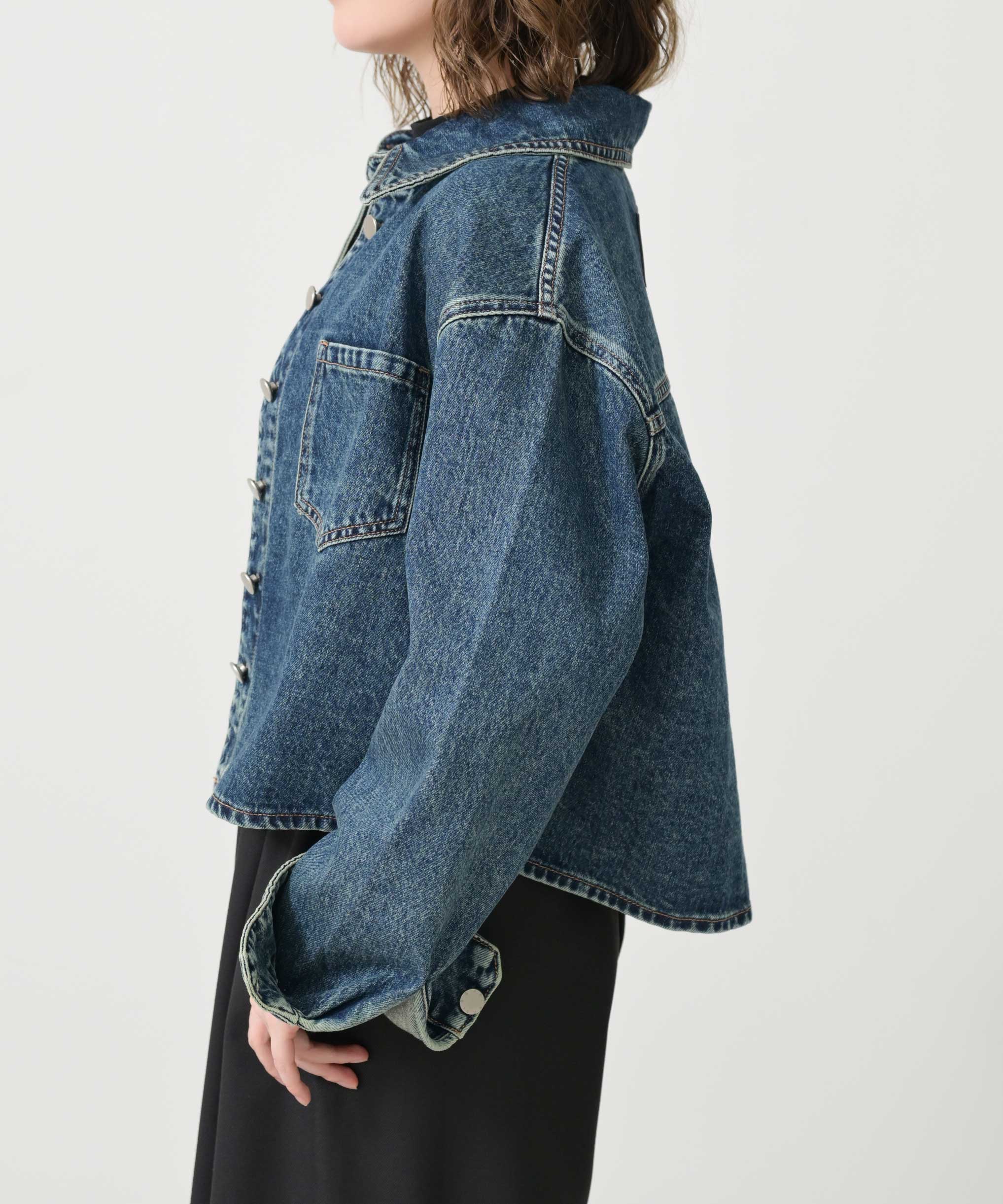 【新品・未使用】Herencia デニムシャツブルゾン Denim Shirt Blouson