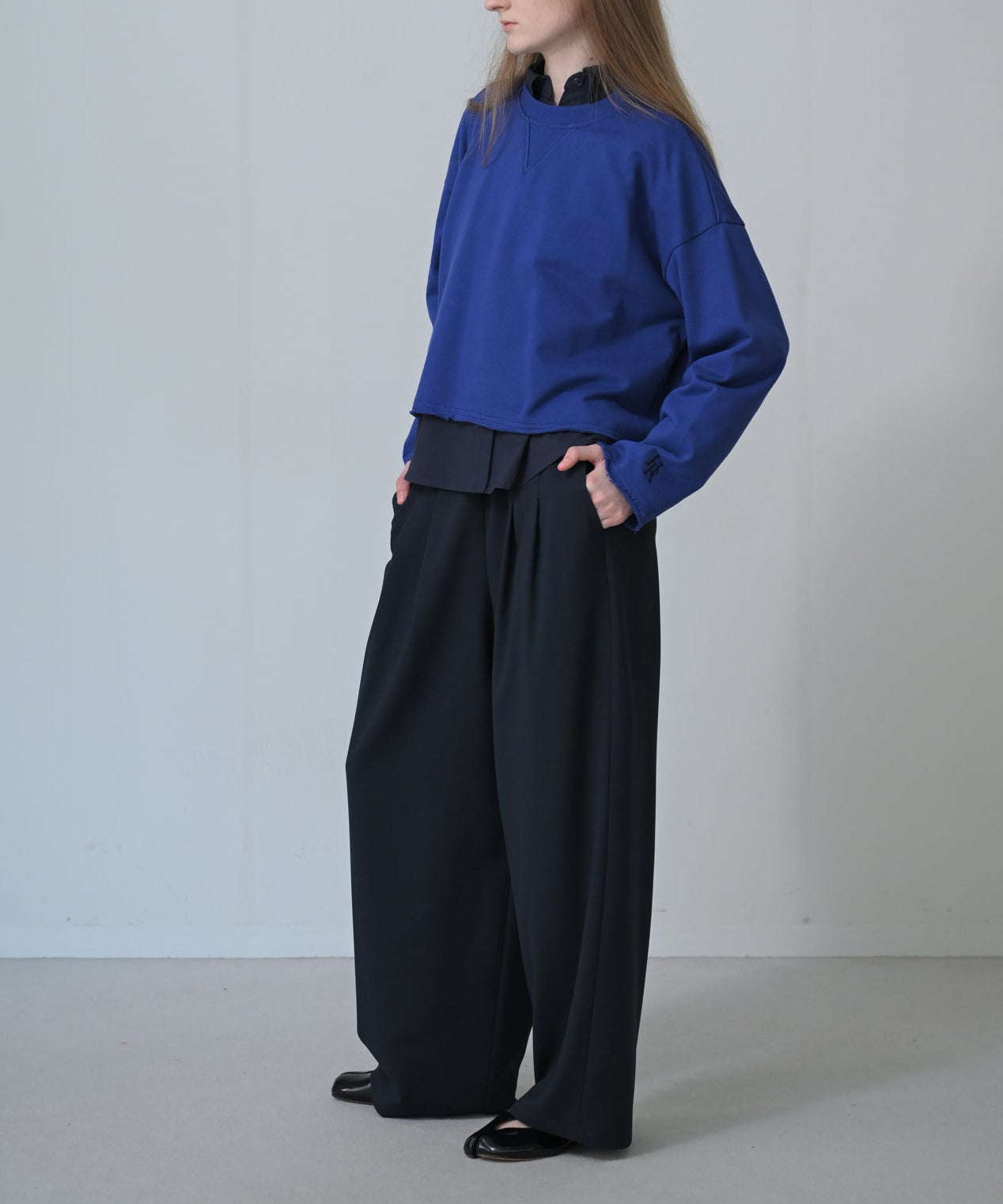 ネイビー　model：H170cm