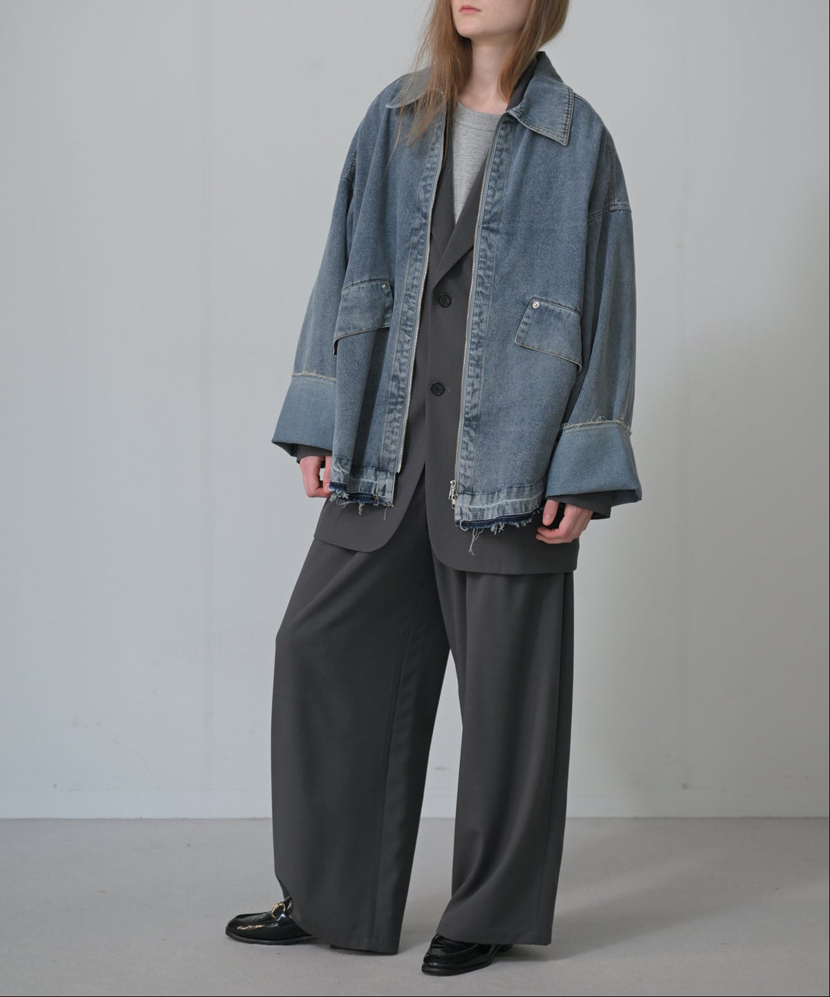 ブリーチインディゴ　model：H170cm