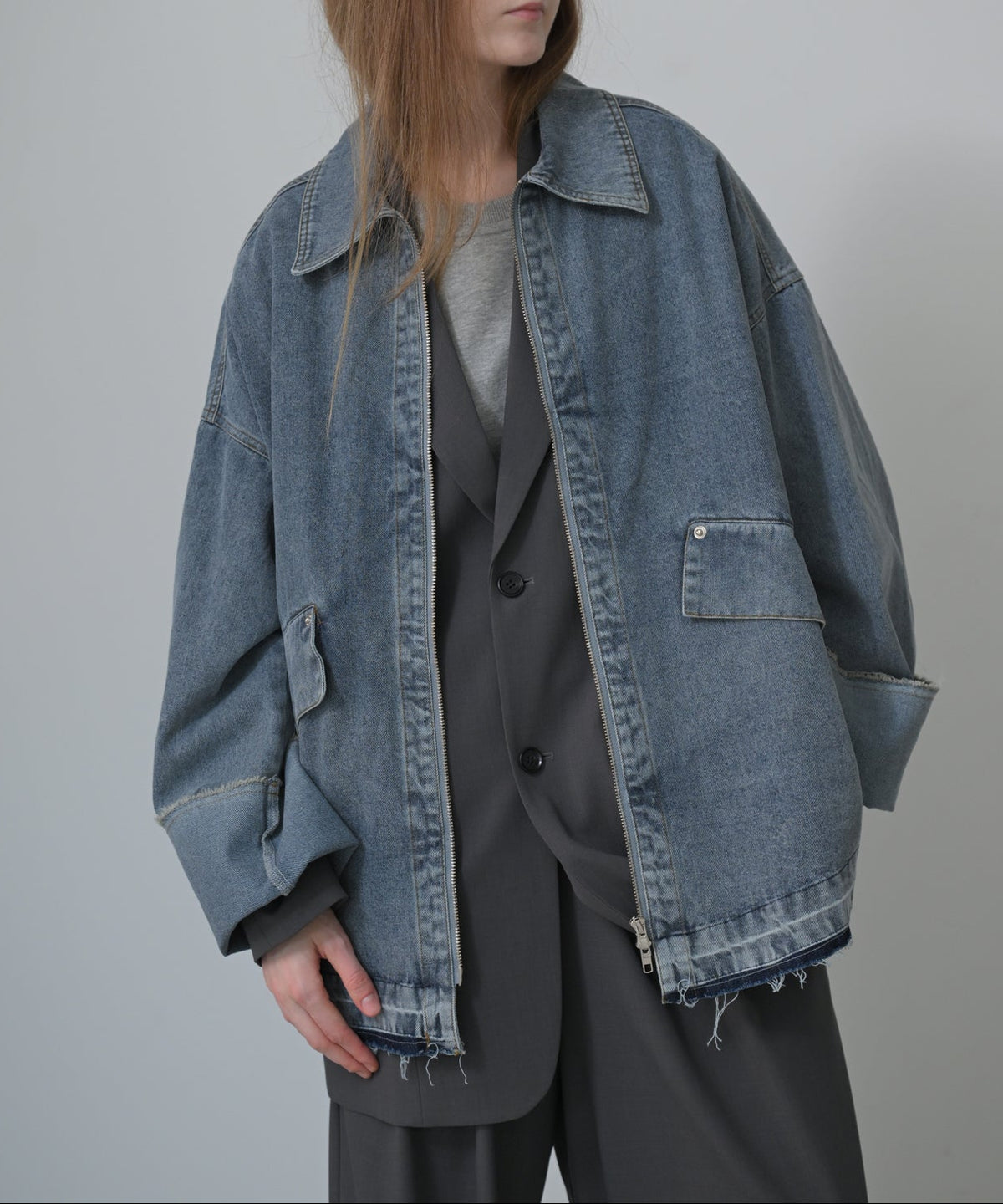 ブリーチインディゴ　model：H170cm