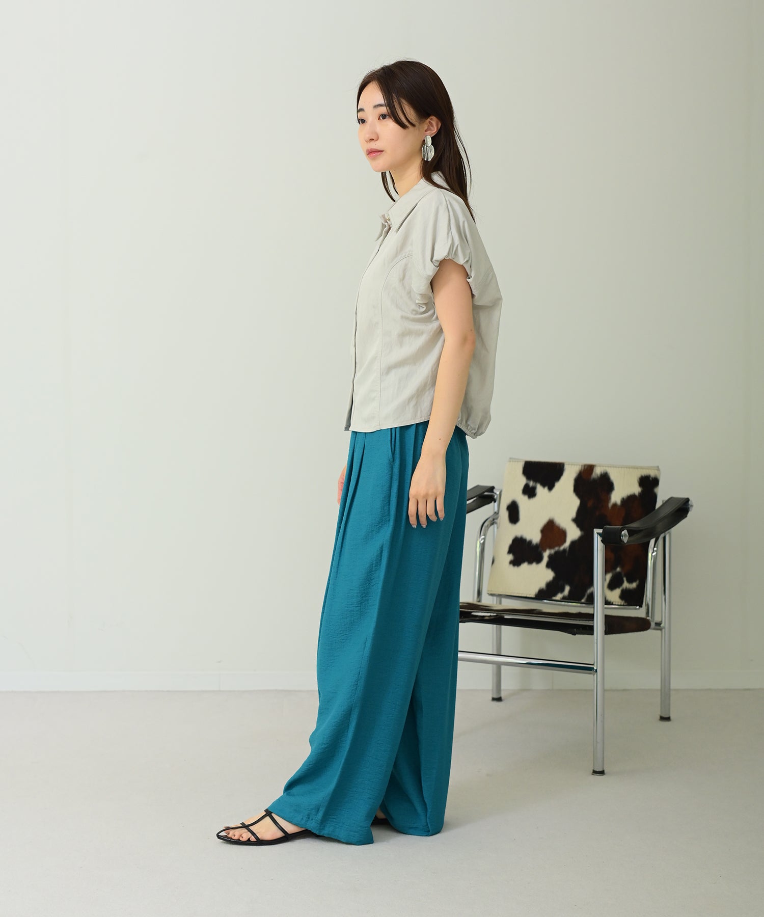Balloon Sleeve Blouse