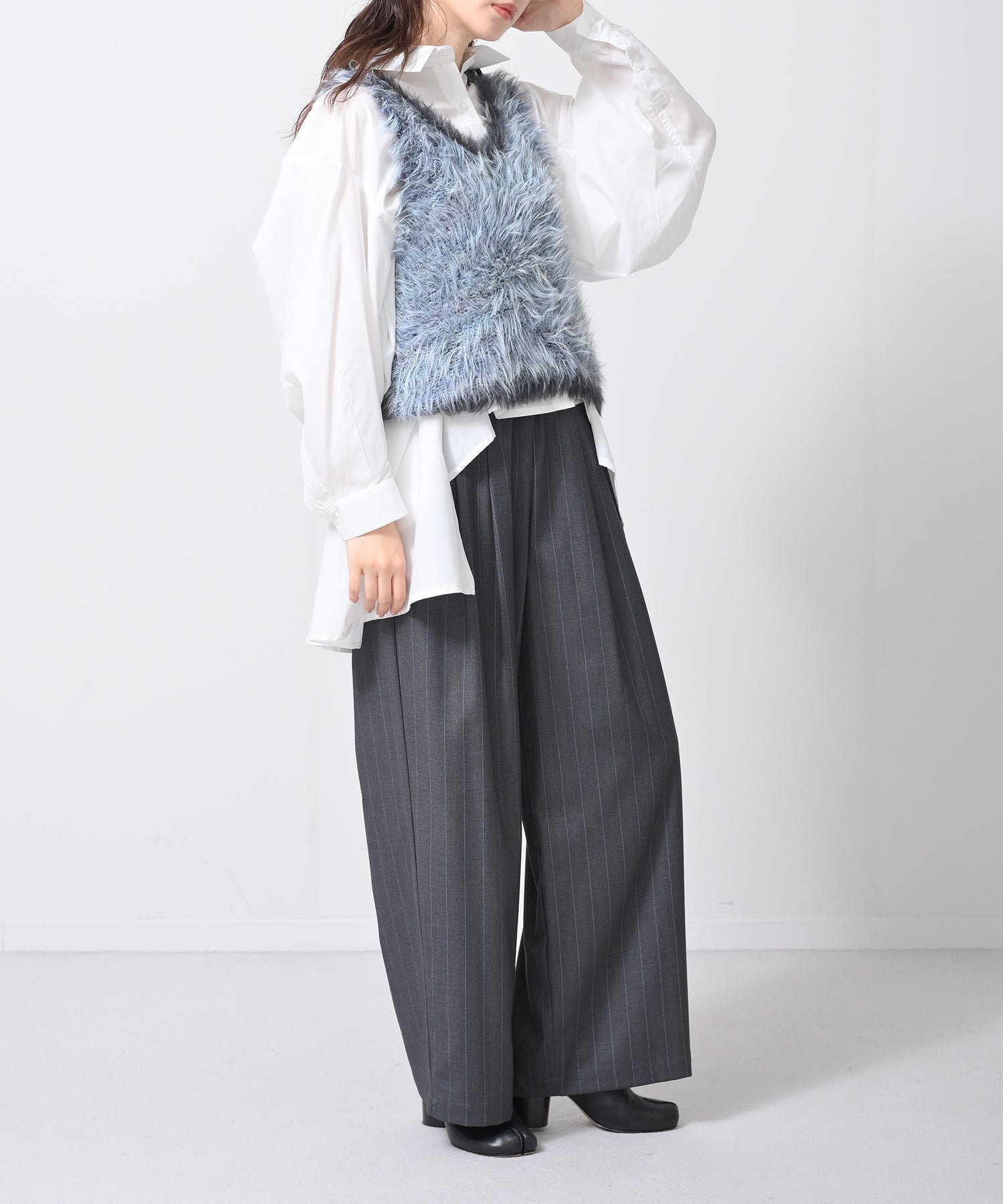 Mohair Knit Vest