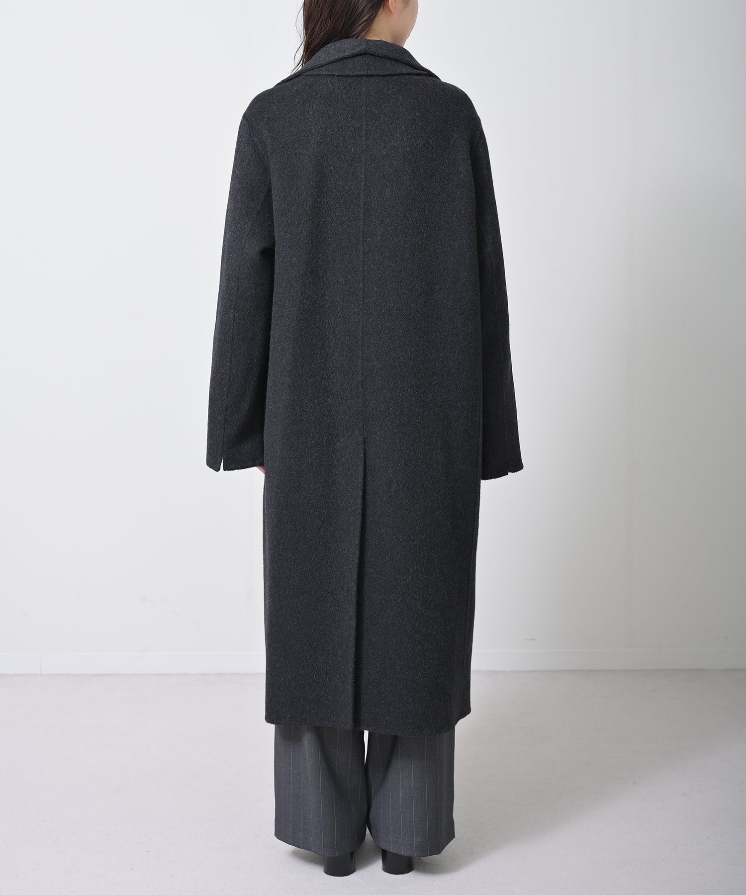 完売のため再生産】Structured Double Wool Coat