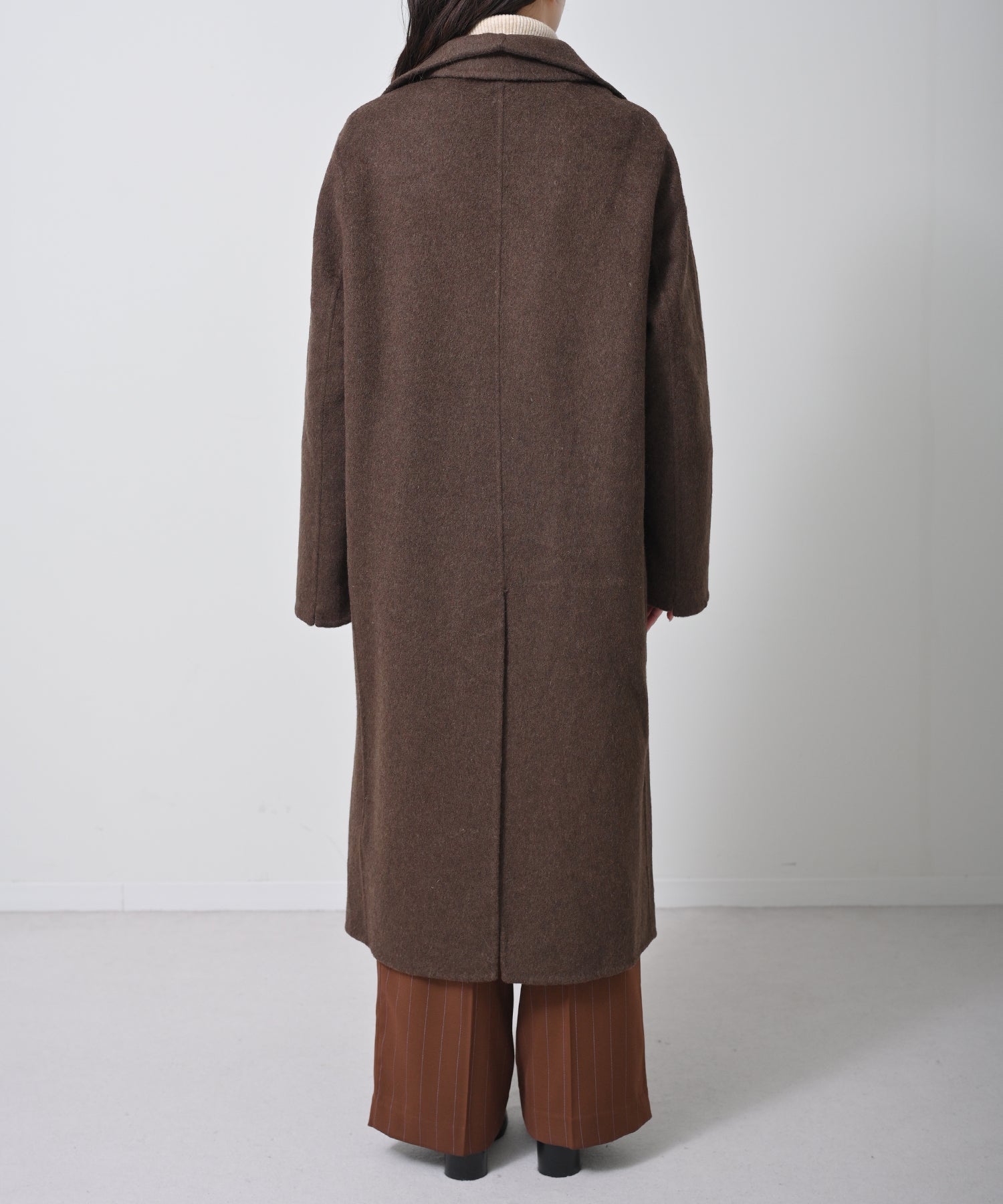 完売のため再生産】Structured Double Wool Coat