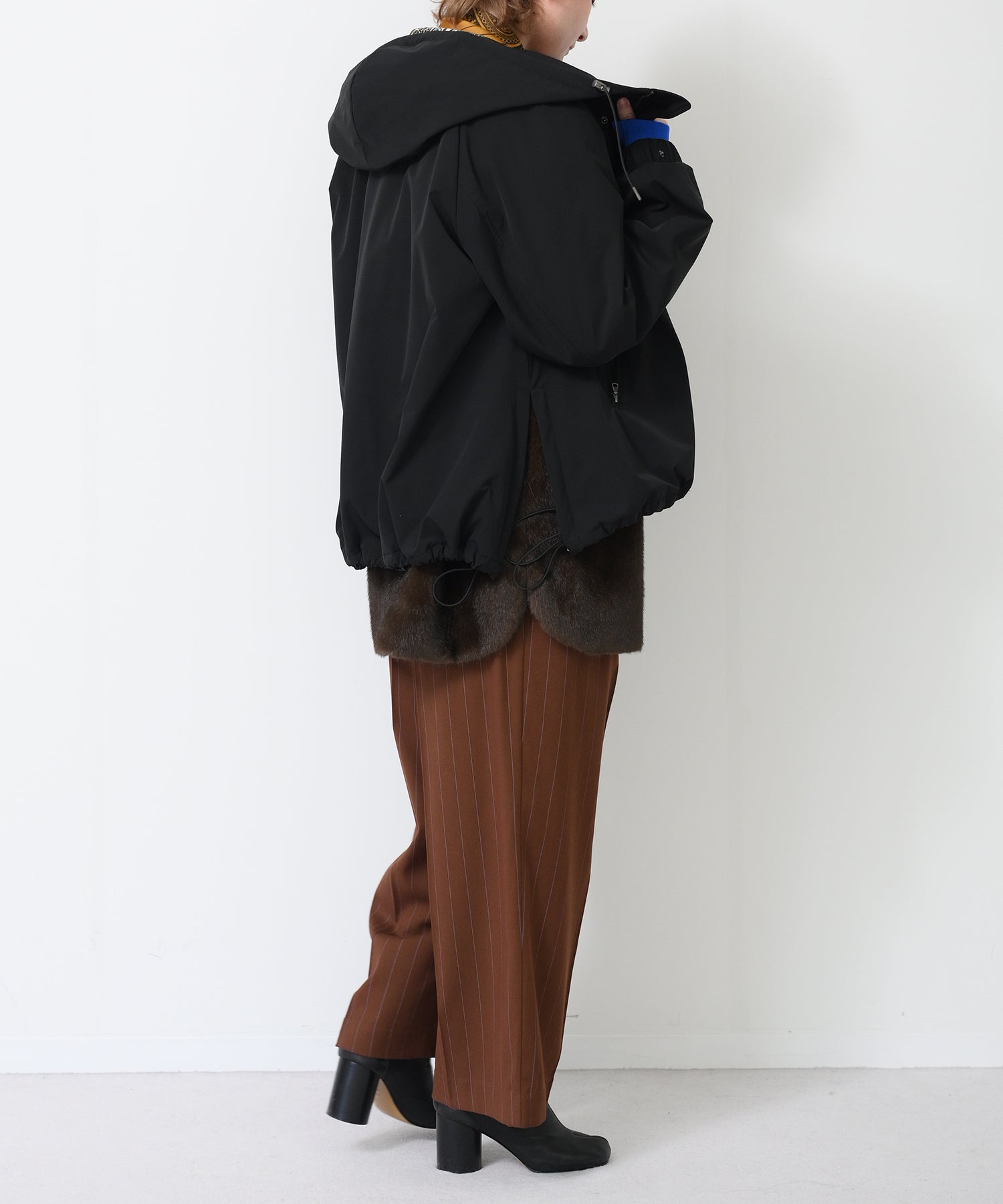 ブラック×ブラウン　model：H163