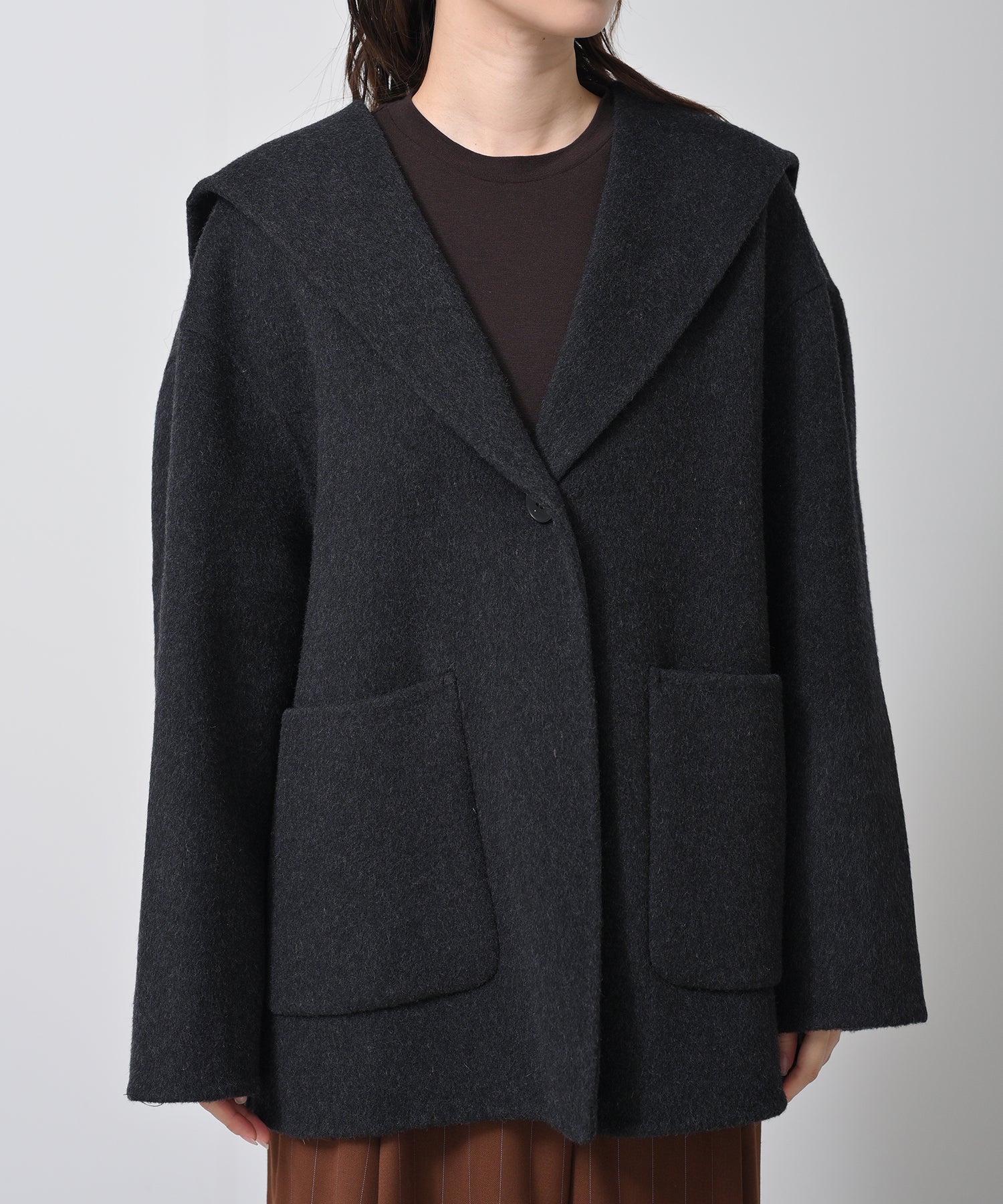 Timesale】Sailor Collar Short Coat