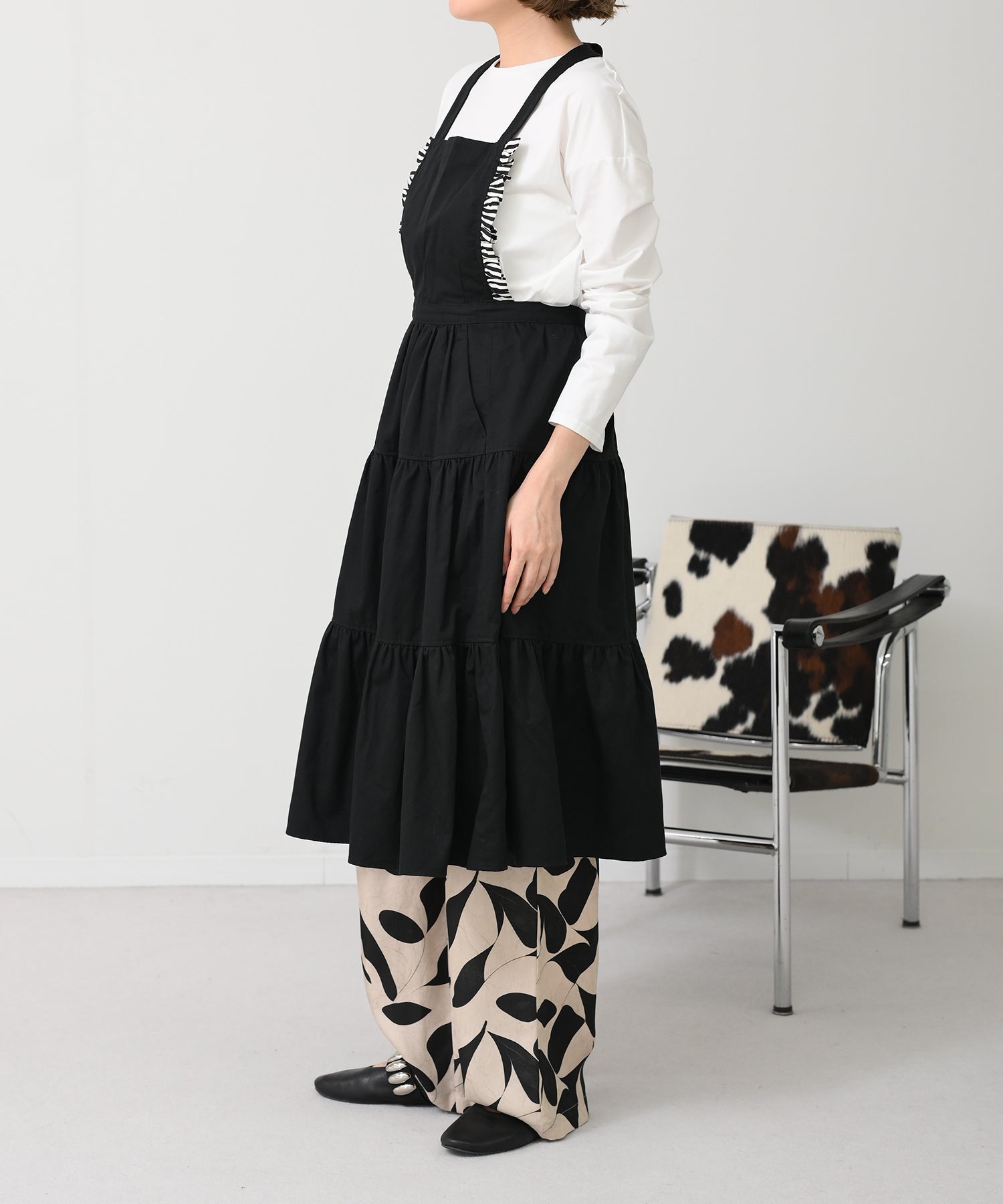 Tiered Apron Dress