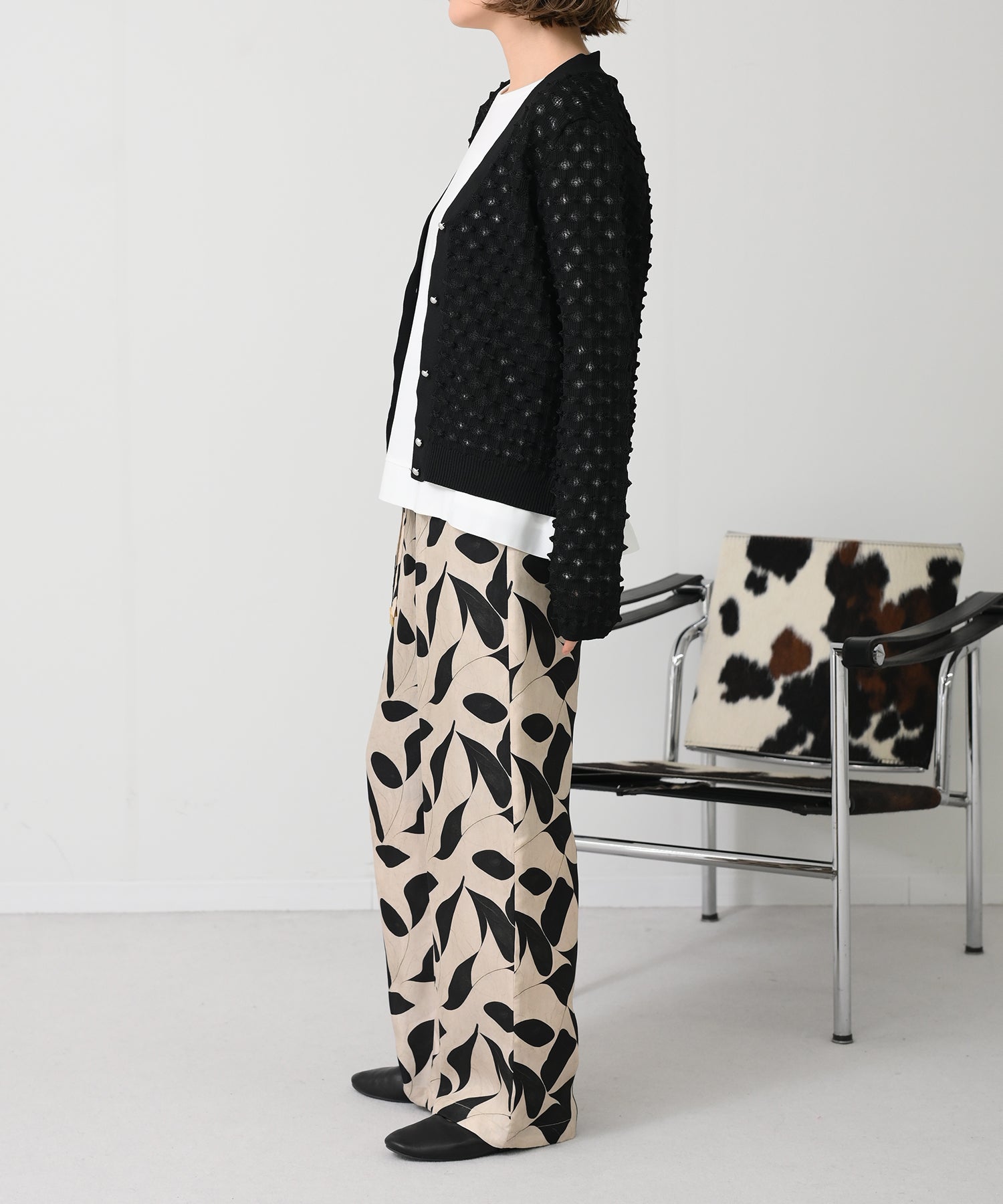 Puffy Shear Cardigan