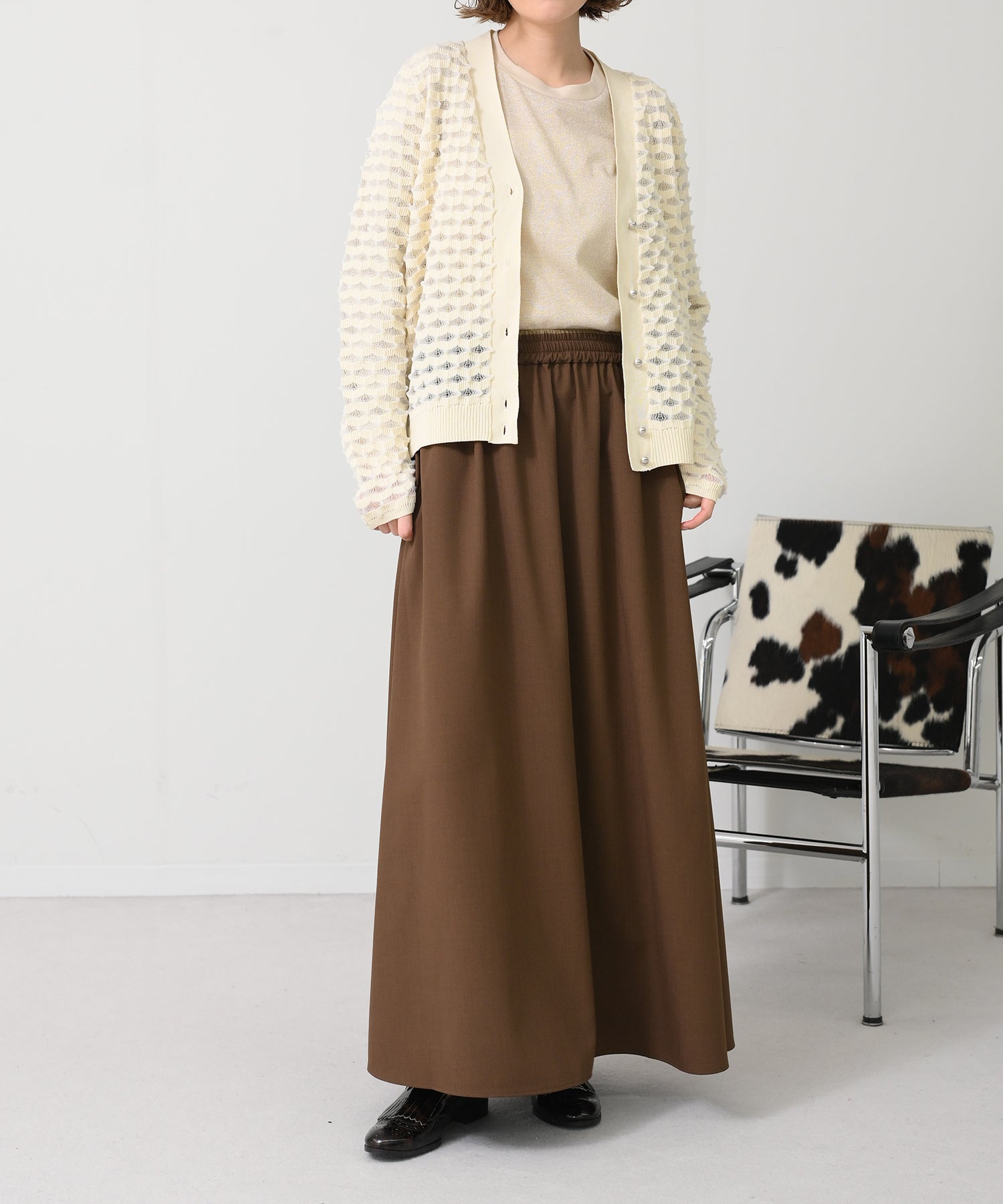 Puffy Shear Cardigan