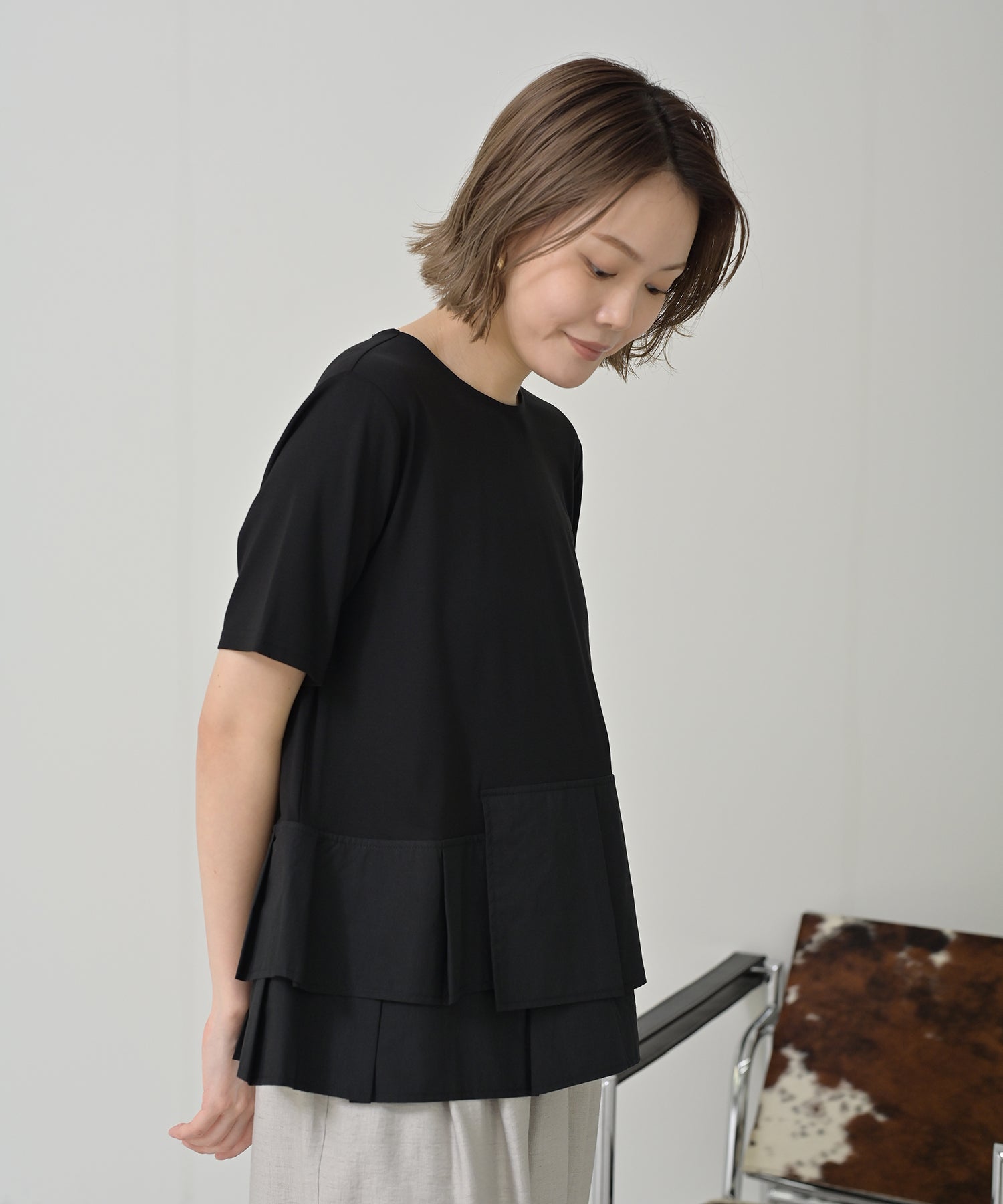 ブラック　model：H167　着用サイズ：フリー