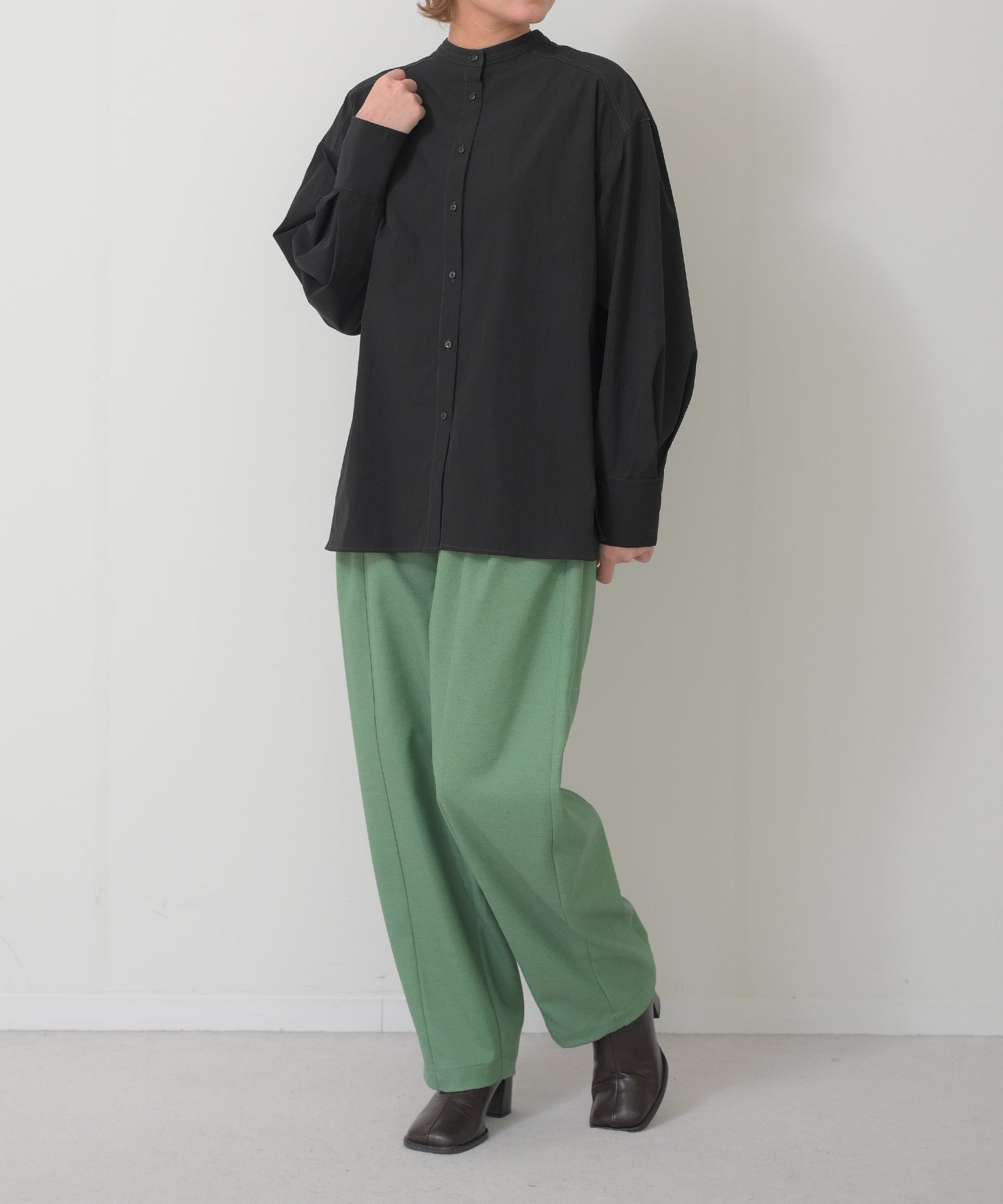 2-way Broad Frill Blouse