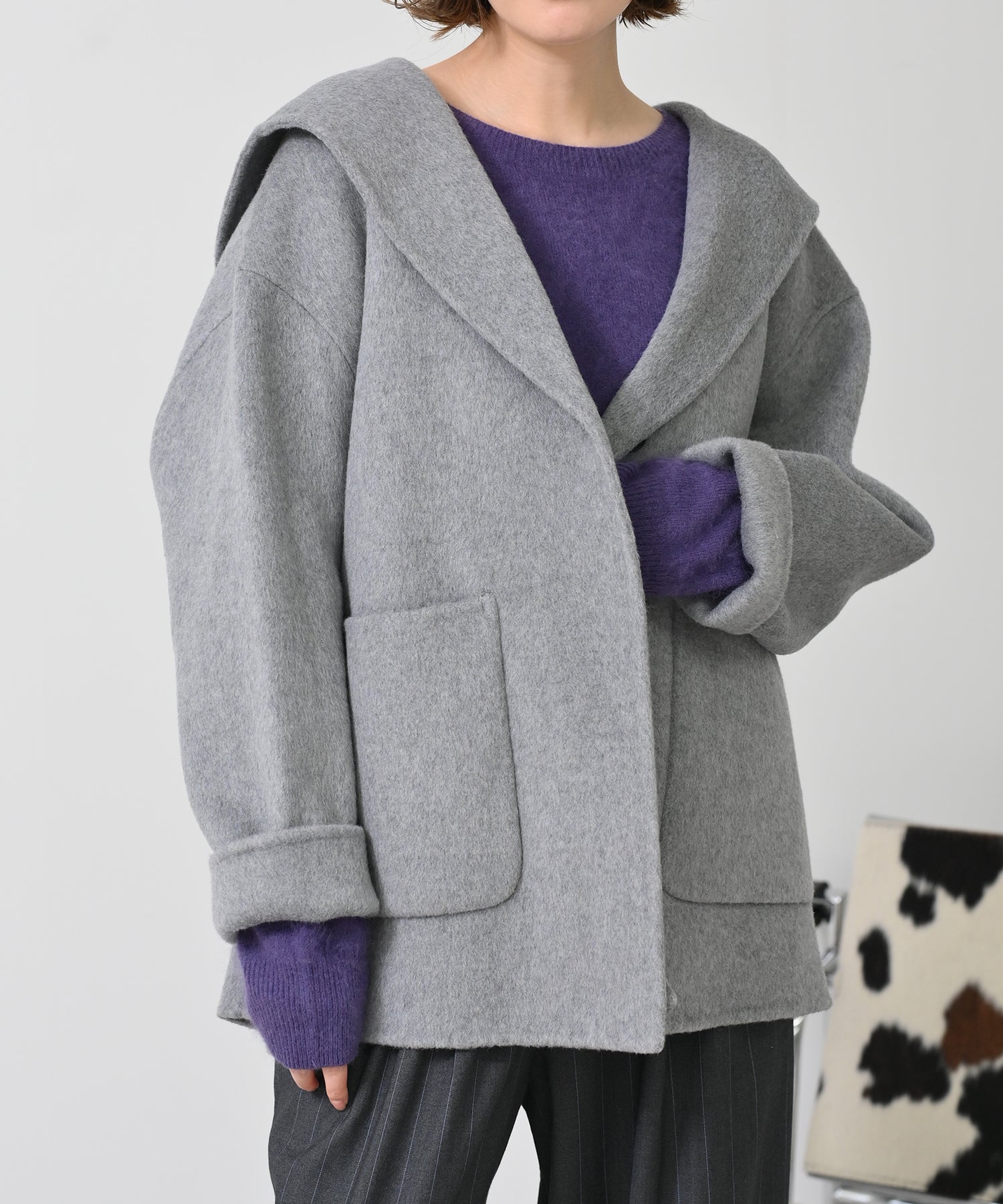 Sailor Collar Short Coat