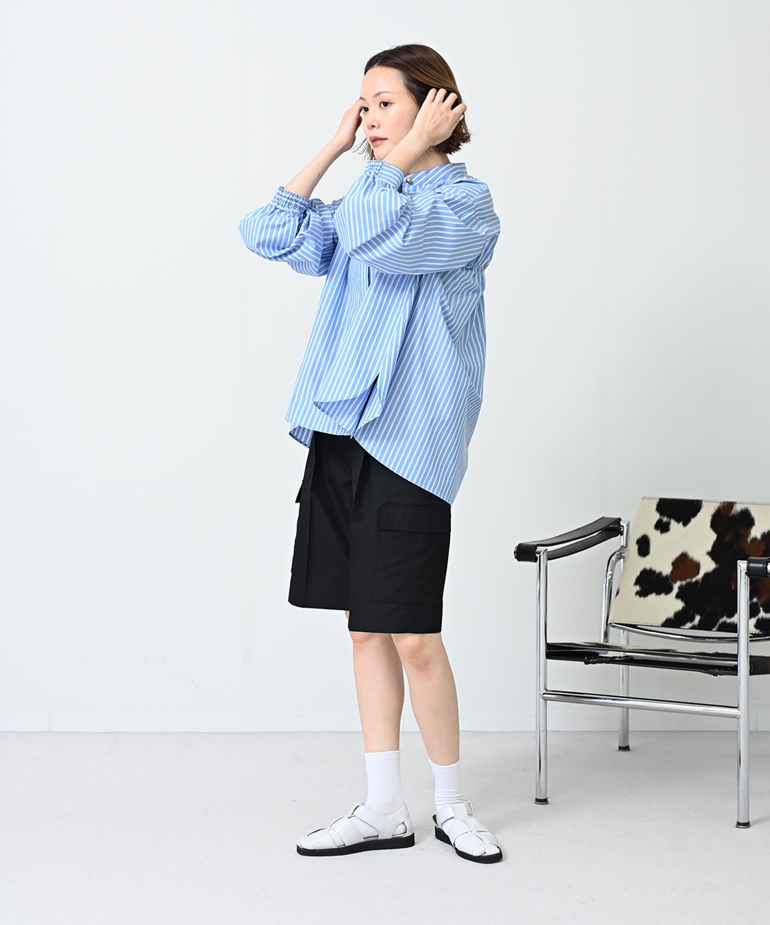 ブルーストライプ　model：H167