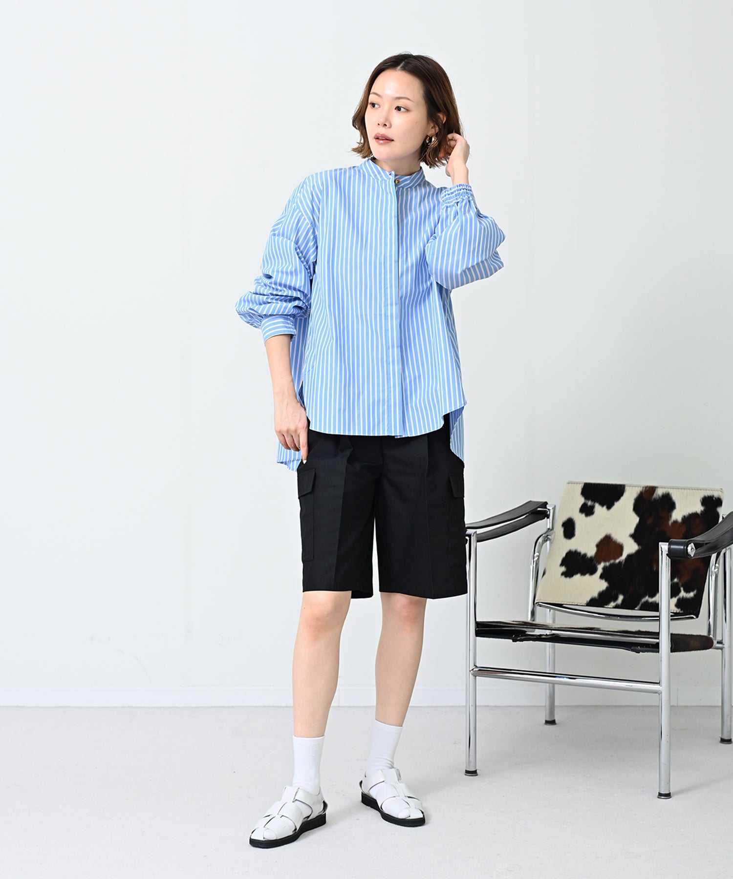 ブルーストライプ　model：H167