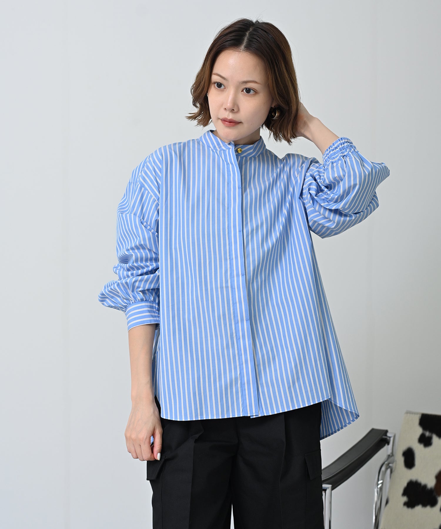 ブルーストライプ　model：H167