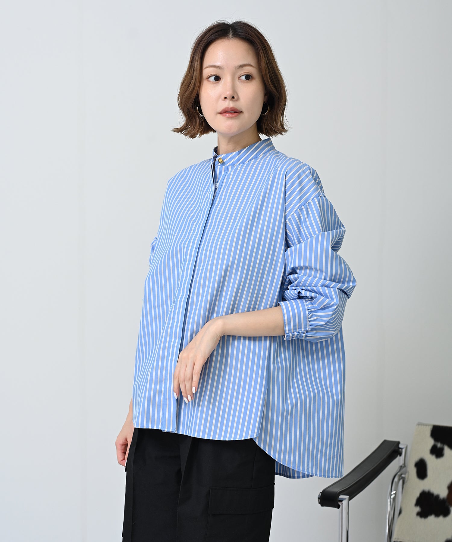 ブルーストライプ　model：H167