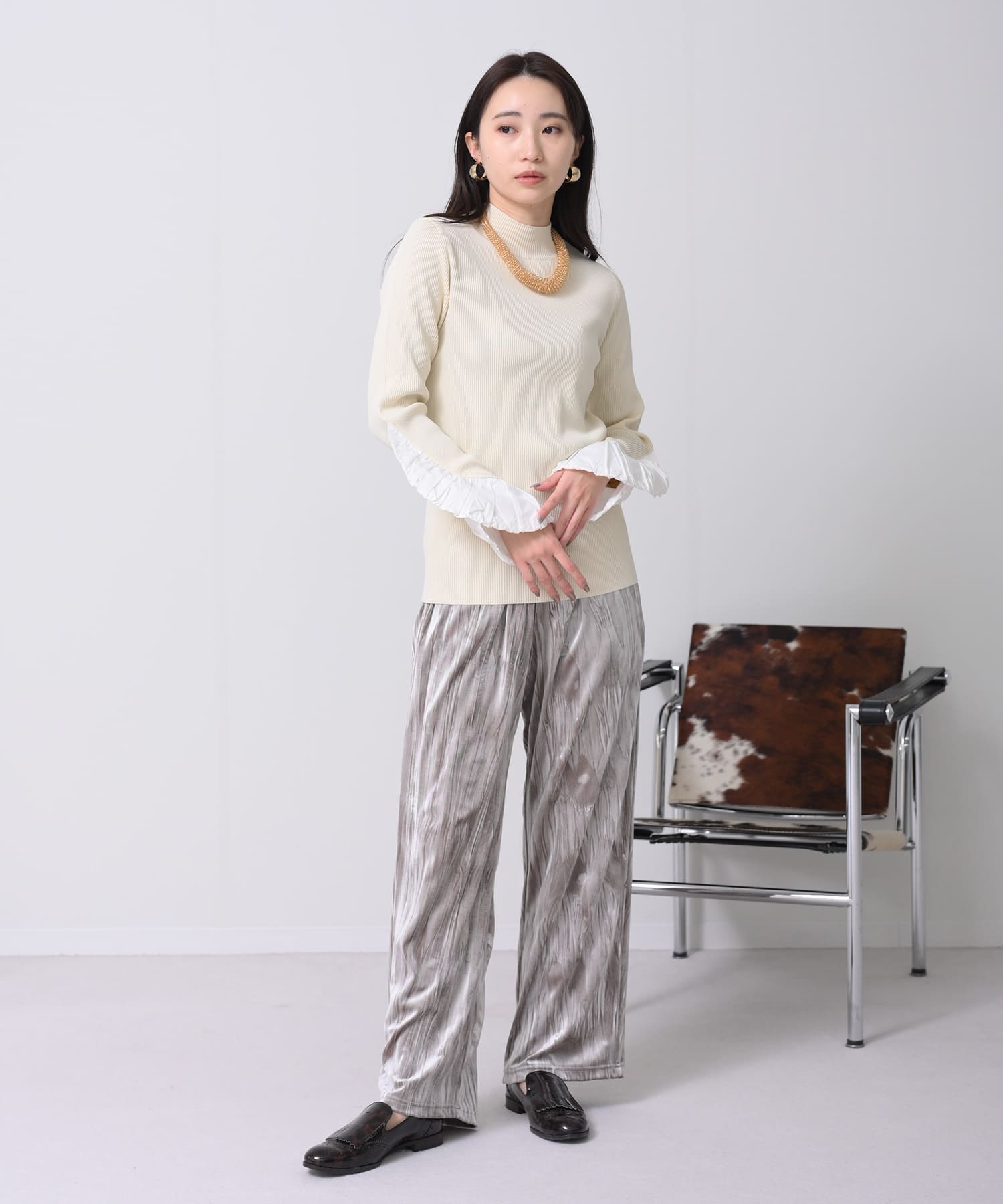RHC ベロアパンツ SymmetryGYDAベロアパンツ[品番：MKSW0066068]｜GYDA（ジェイダ